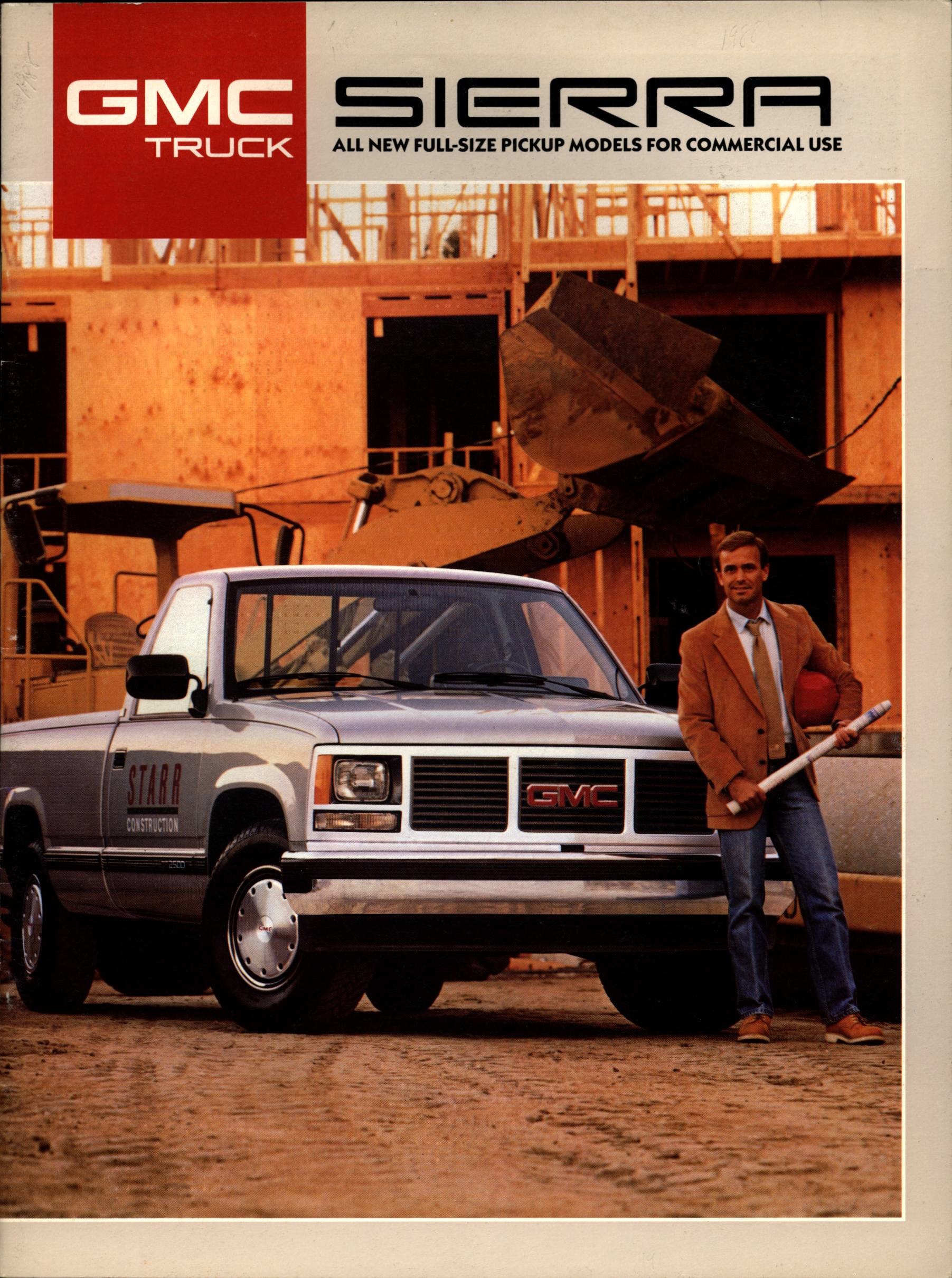 1988 GMC Sierra Brochure C-1