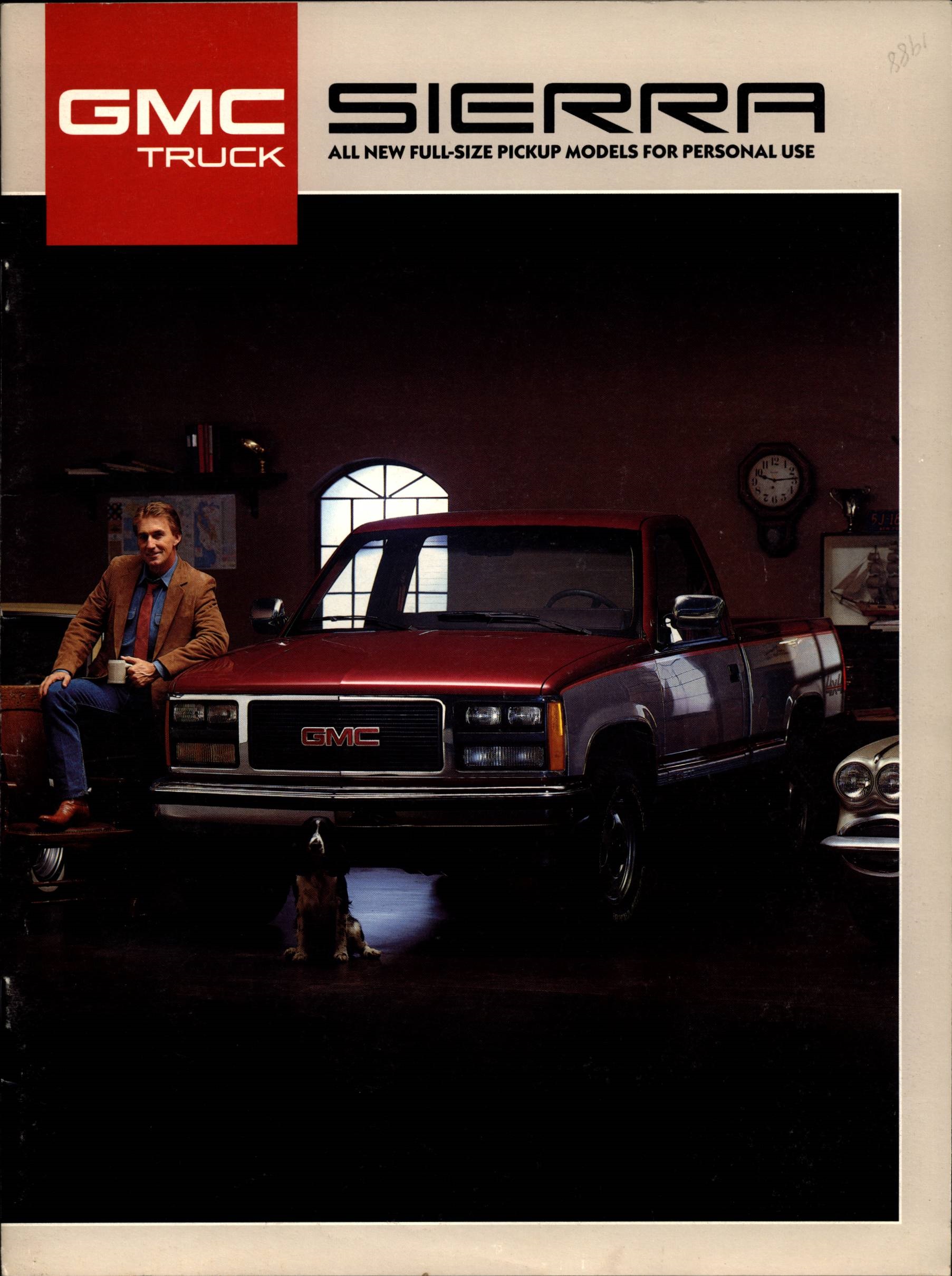 1988 GMC Sierra Brochure P-1