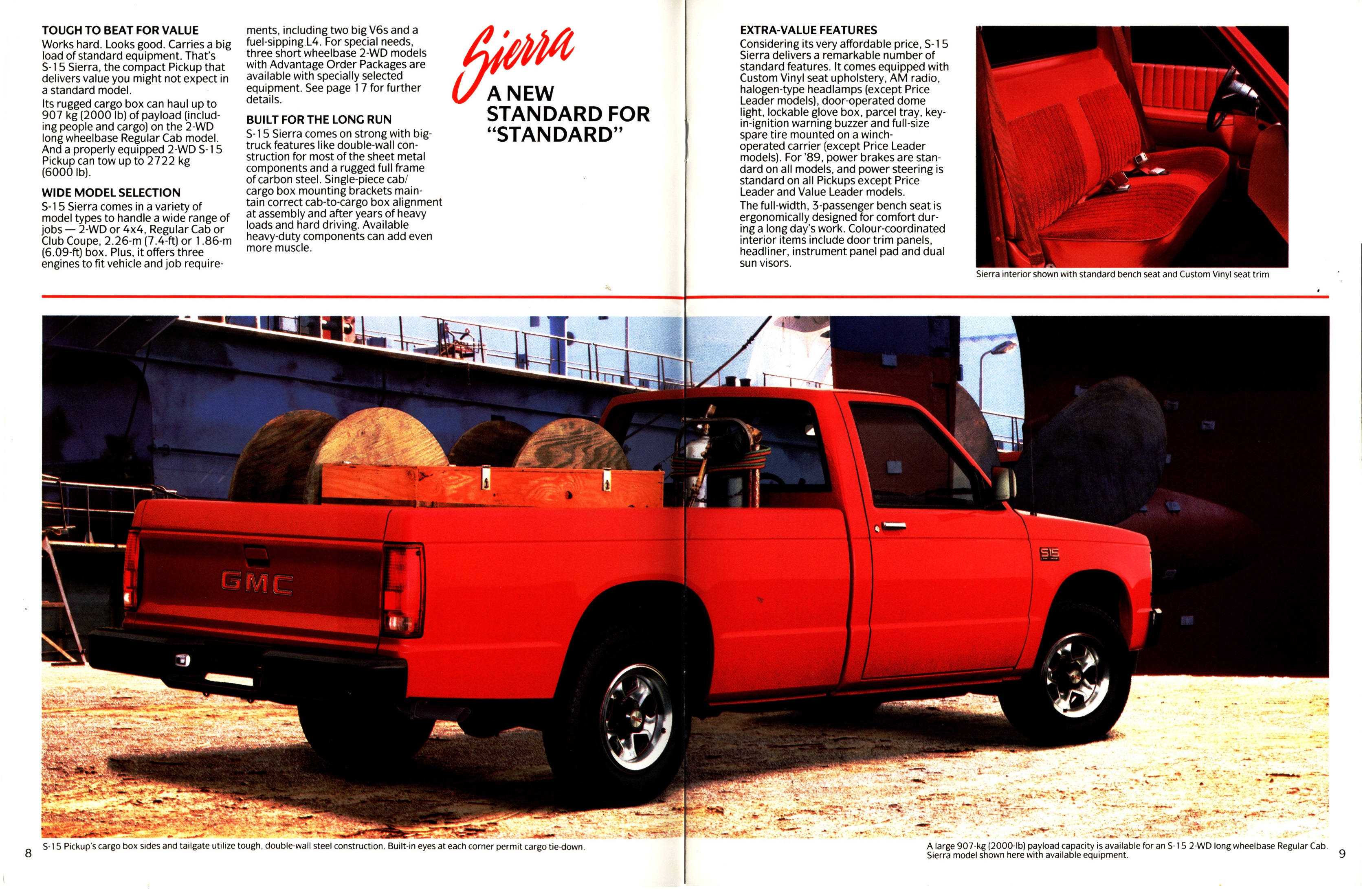 1989 GMC S-15 Pickups Brochure (Cdn) 08-09