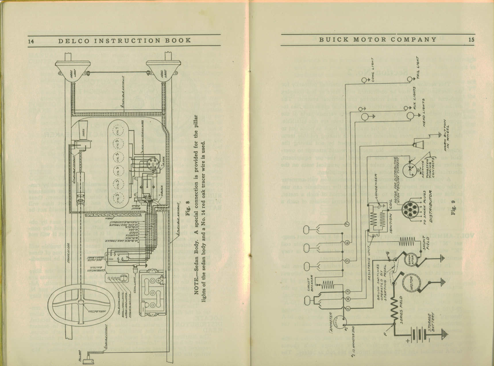 1916 Buick Delco Instruction Book-14-15