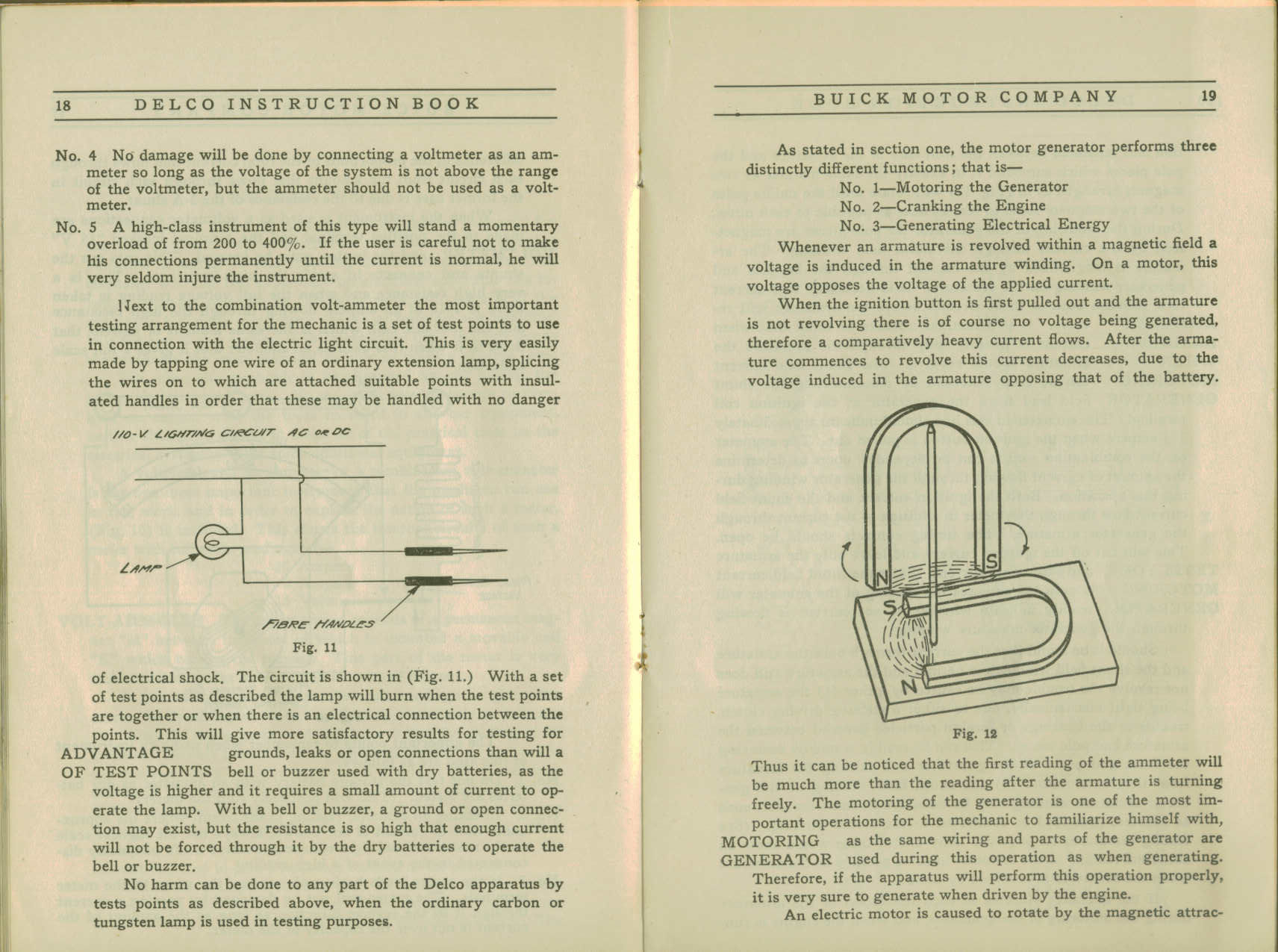 1916 Buick Delco Instruction Book-18-19