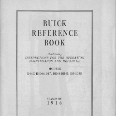 1916 Buick Reference Book-01