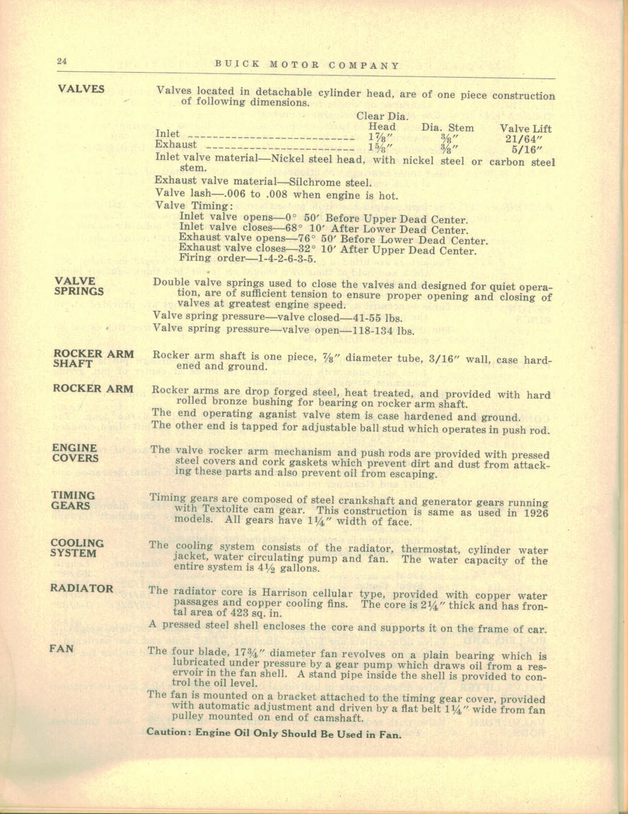 1927 Buick Special Features and Specs-24