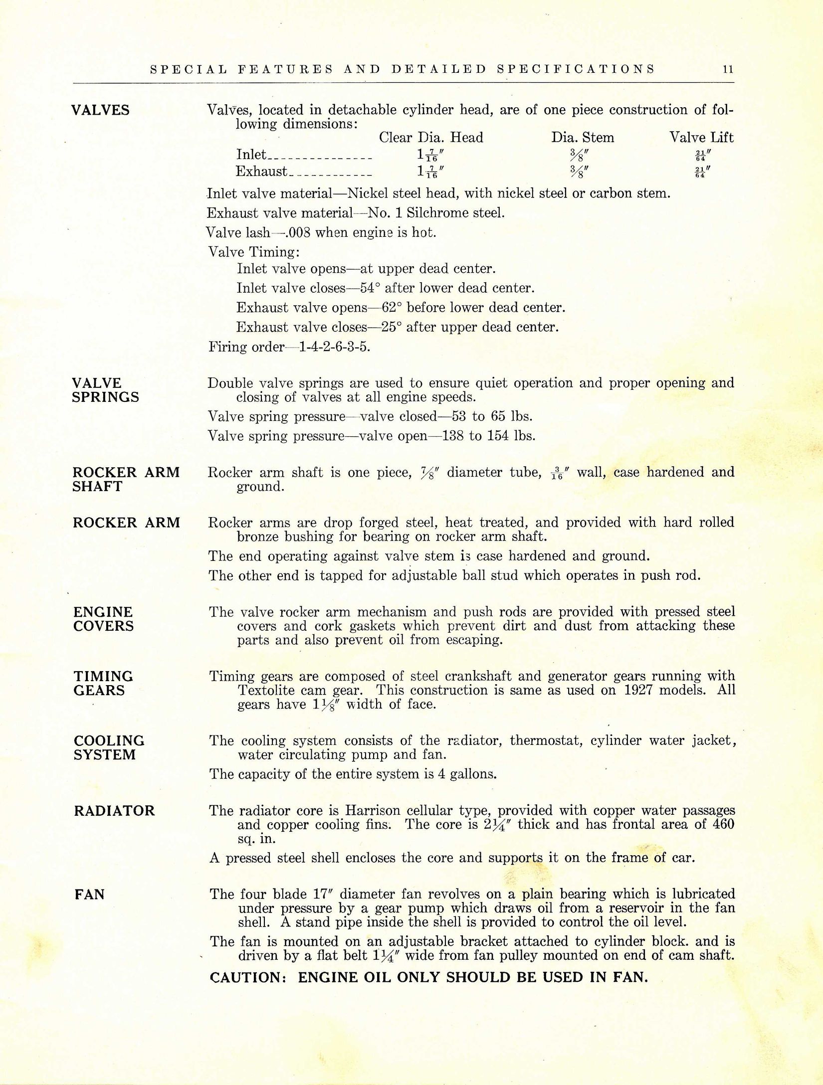 1928 Buick Special Features and  Specs-11