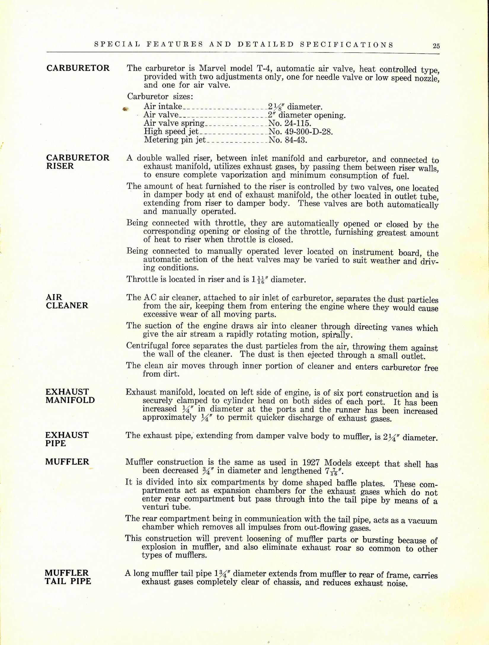 1928 Buick Special Features and  Specs-25