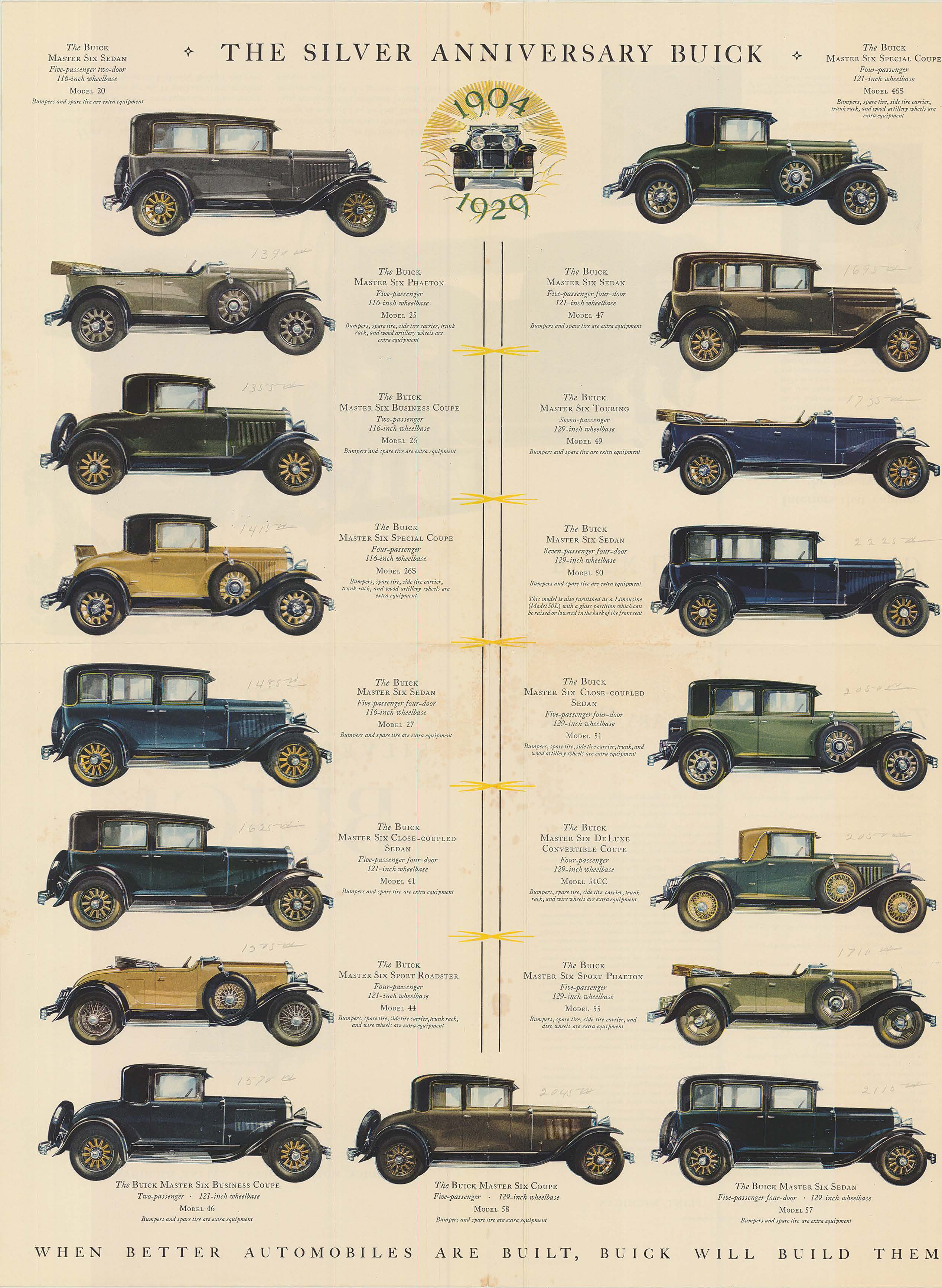 1929 Buick Foldout A-02