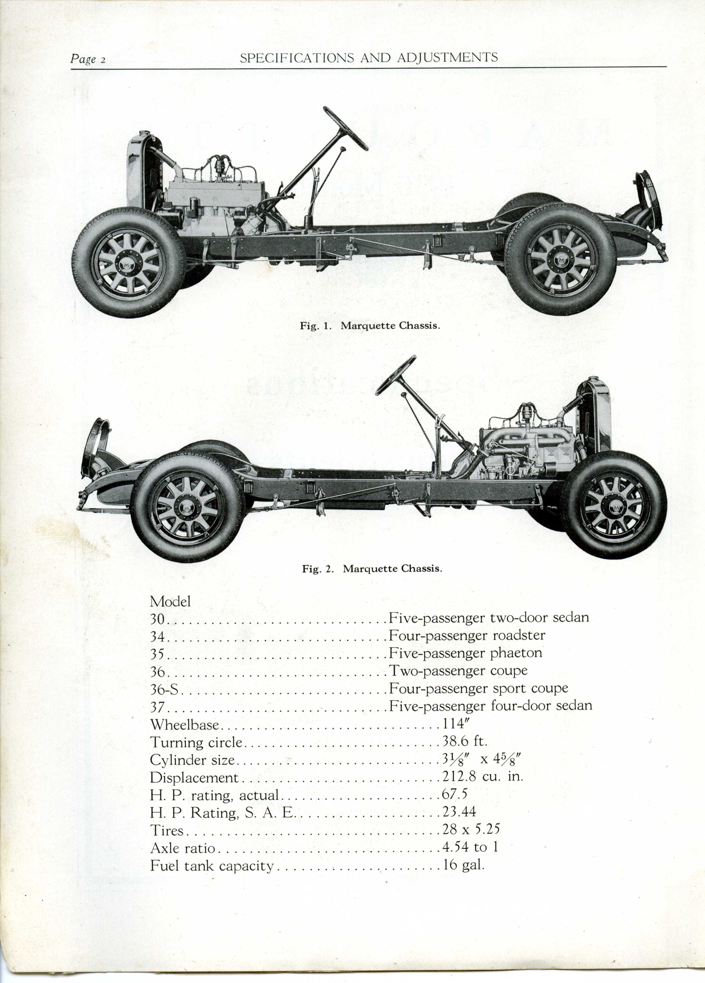 1930 Marquette Specs-02