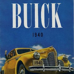 1940 Buick Foldout A-Front