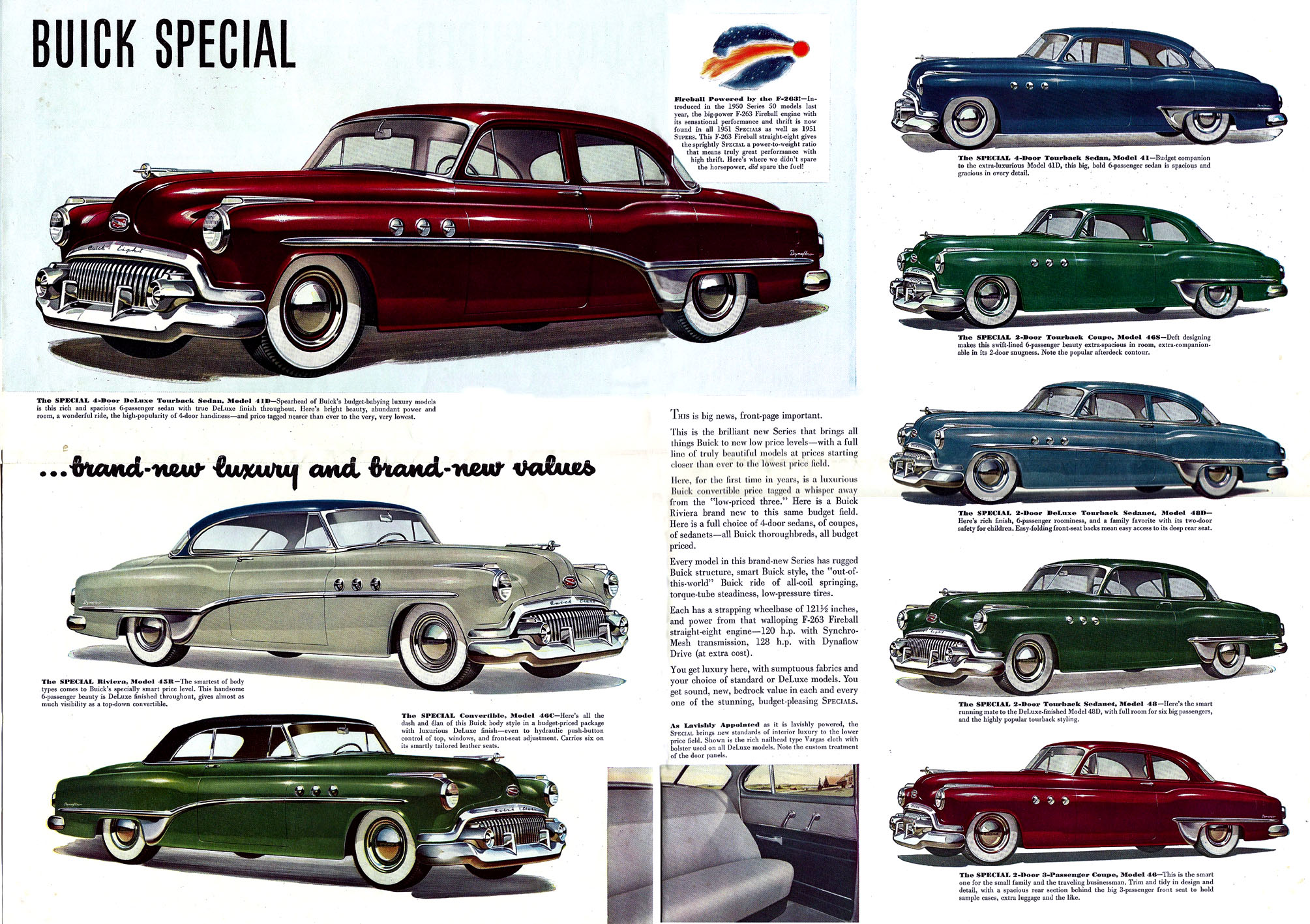 1951 Buick Full Line 1-51-05-06