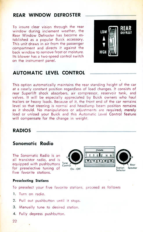 1968 Buick Owners Manual-22