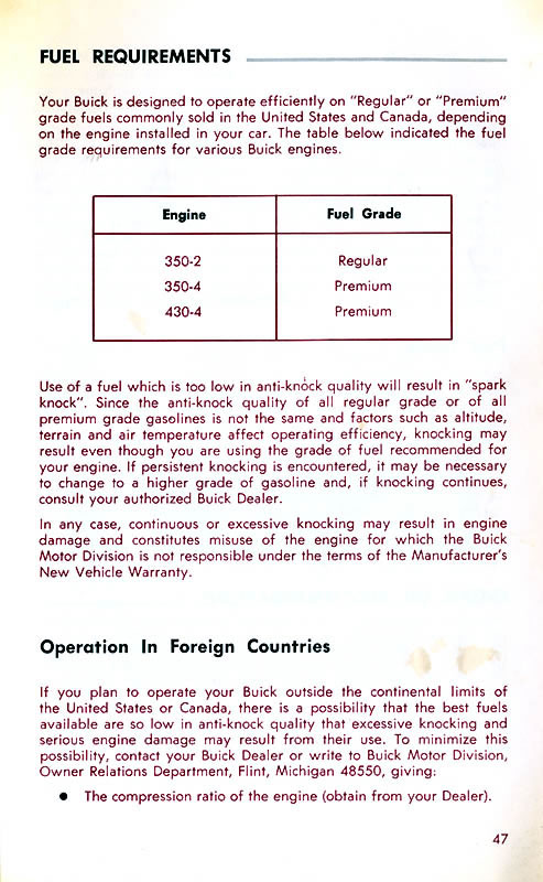 1968 Buick Owners Manual-47