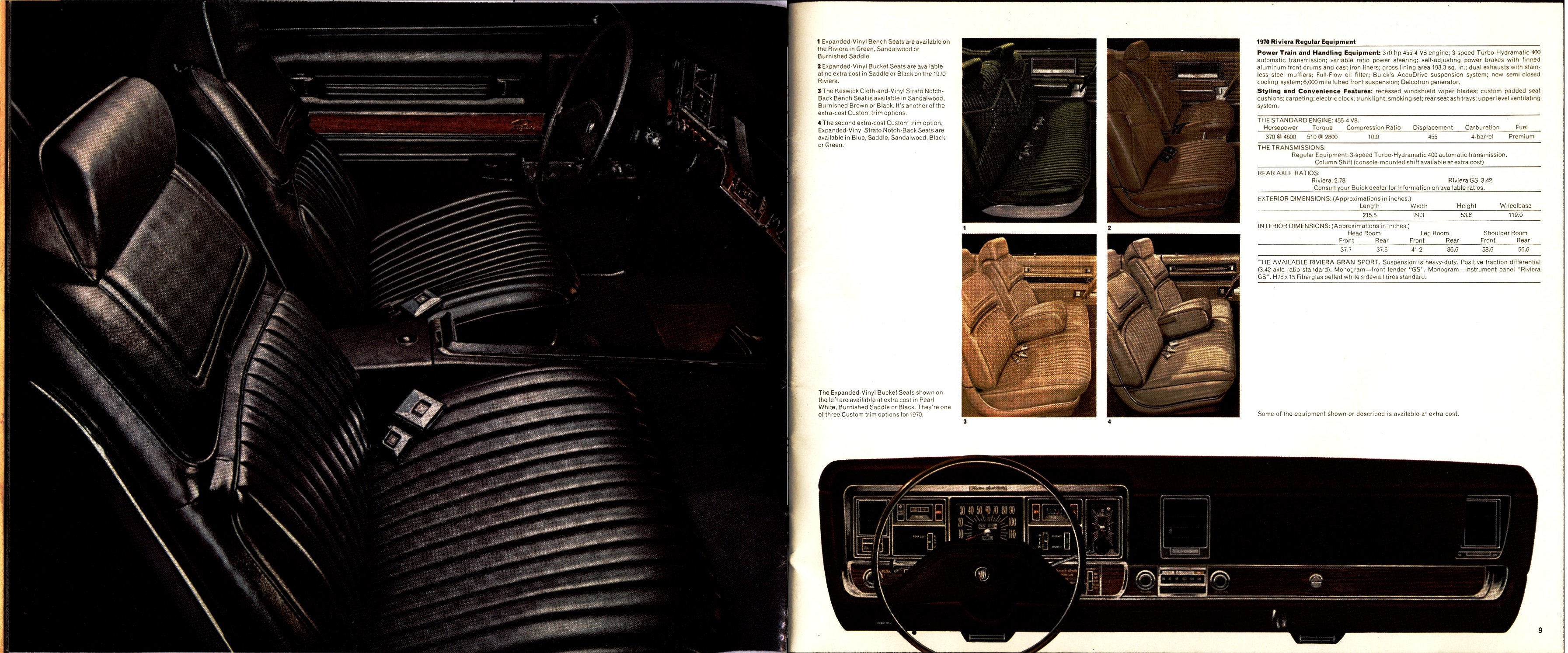 1970 Buick Full Line Prestige Brochure 08-09