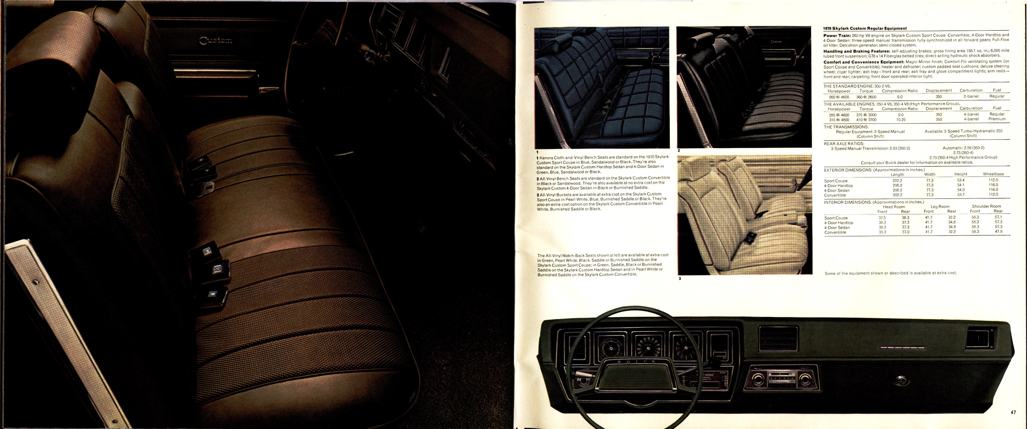 1970 Buick Full Line Prestige Brochure 46-47