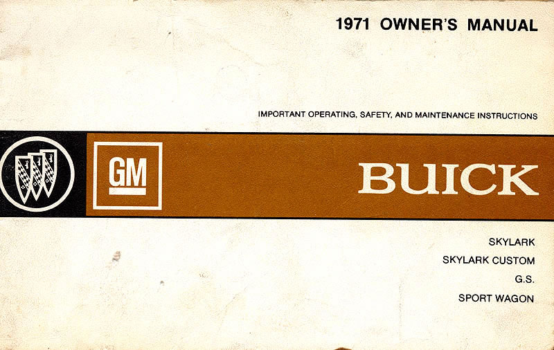 1971 Buick Skylark Owners Manual-Page 000 jpg