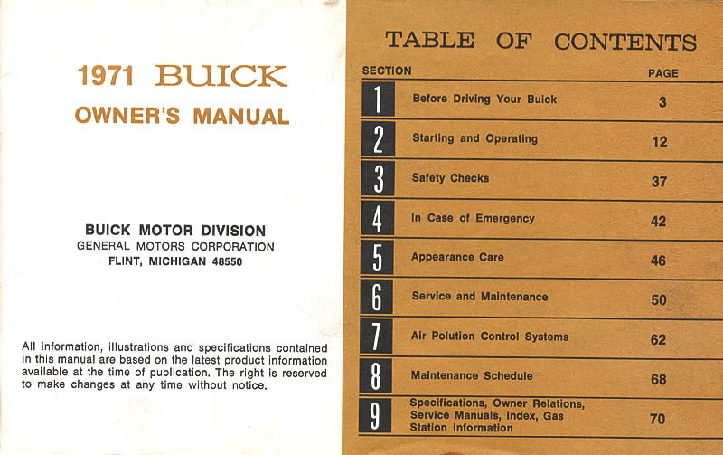 1971 Buick Skylark Owners Manual-Page 01 jpg