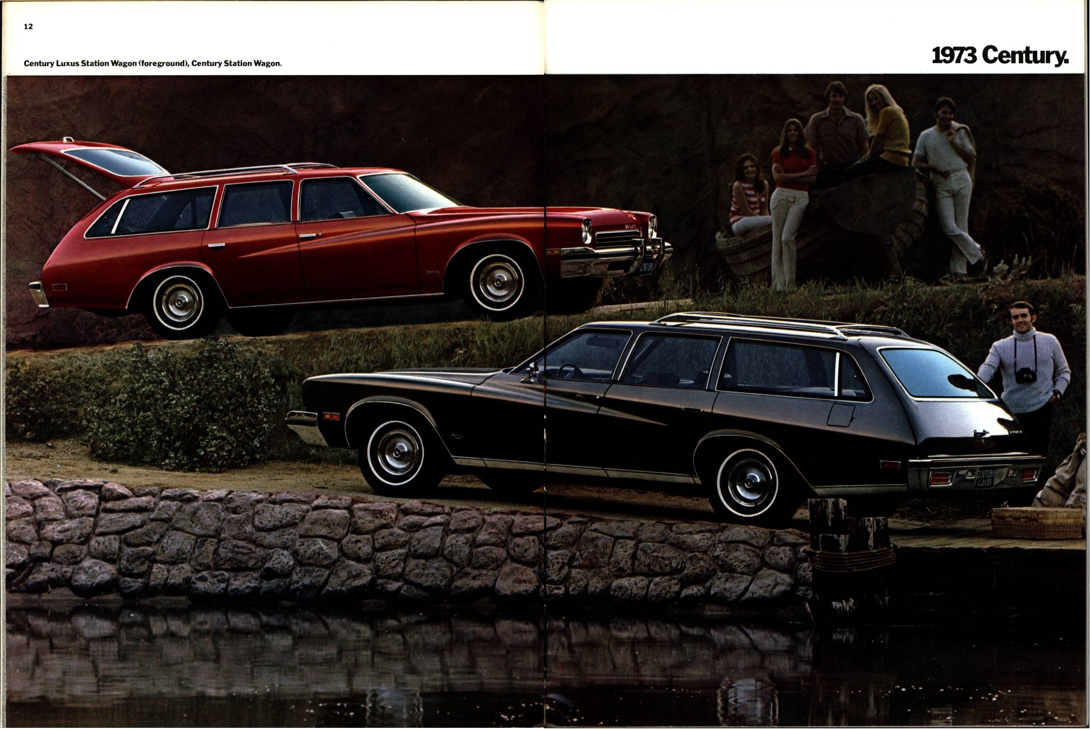 1973 Buick Full Line Prestige Brochure 12-13