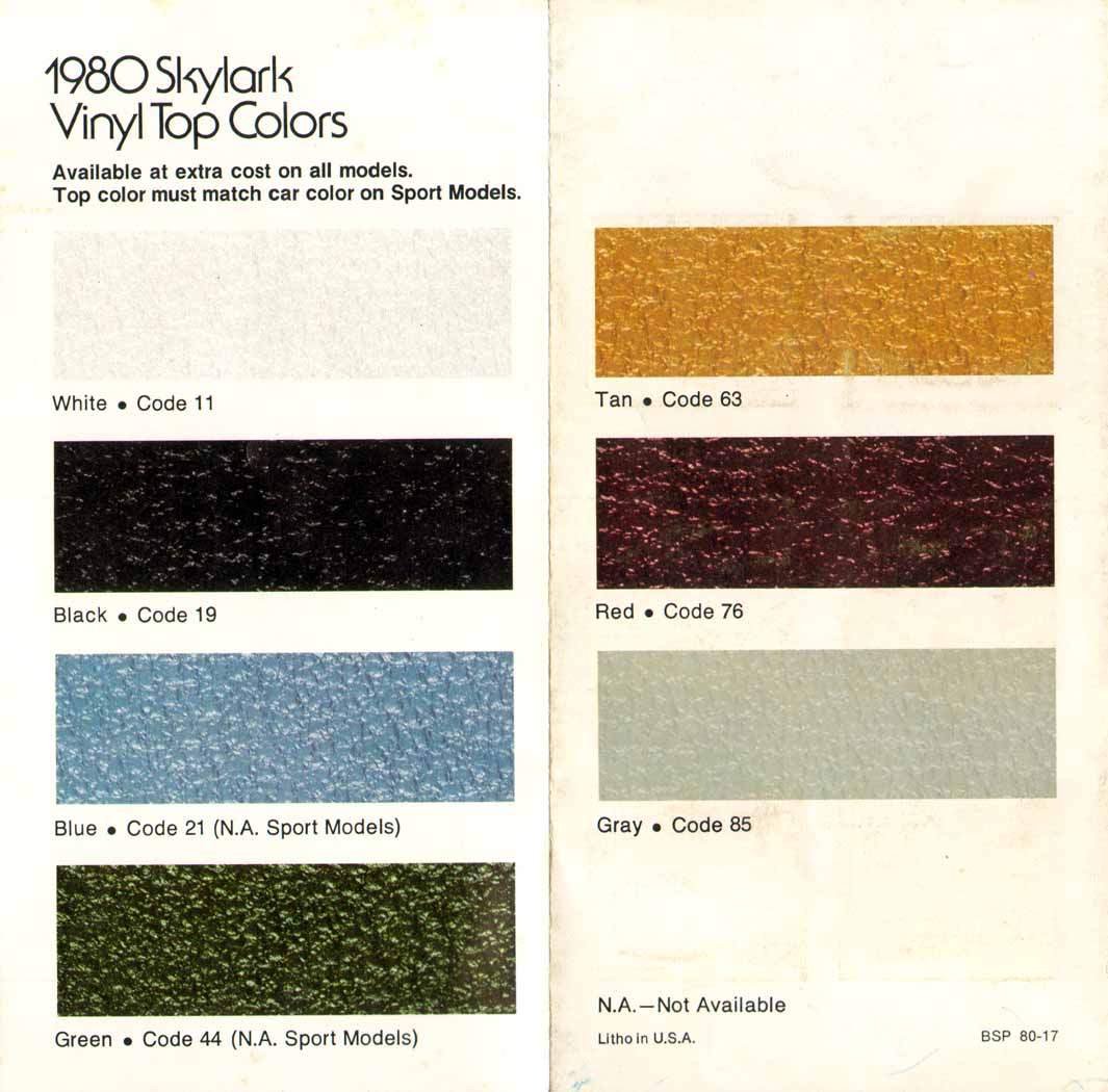 1980 Buick Skylark Colors-05-06