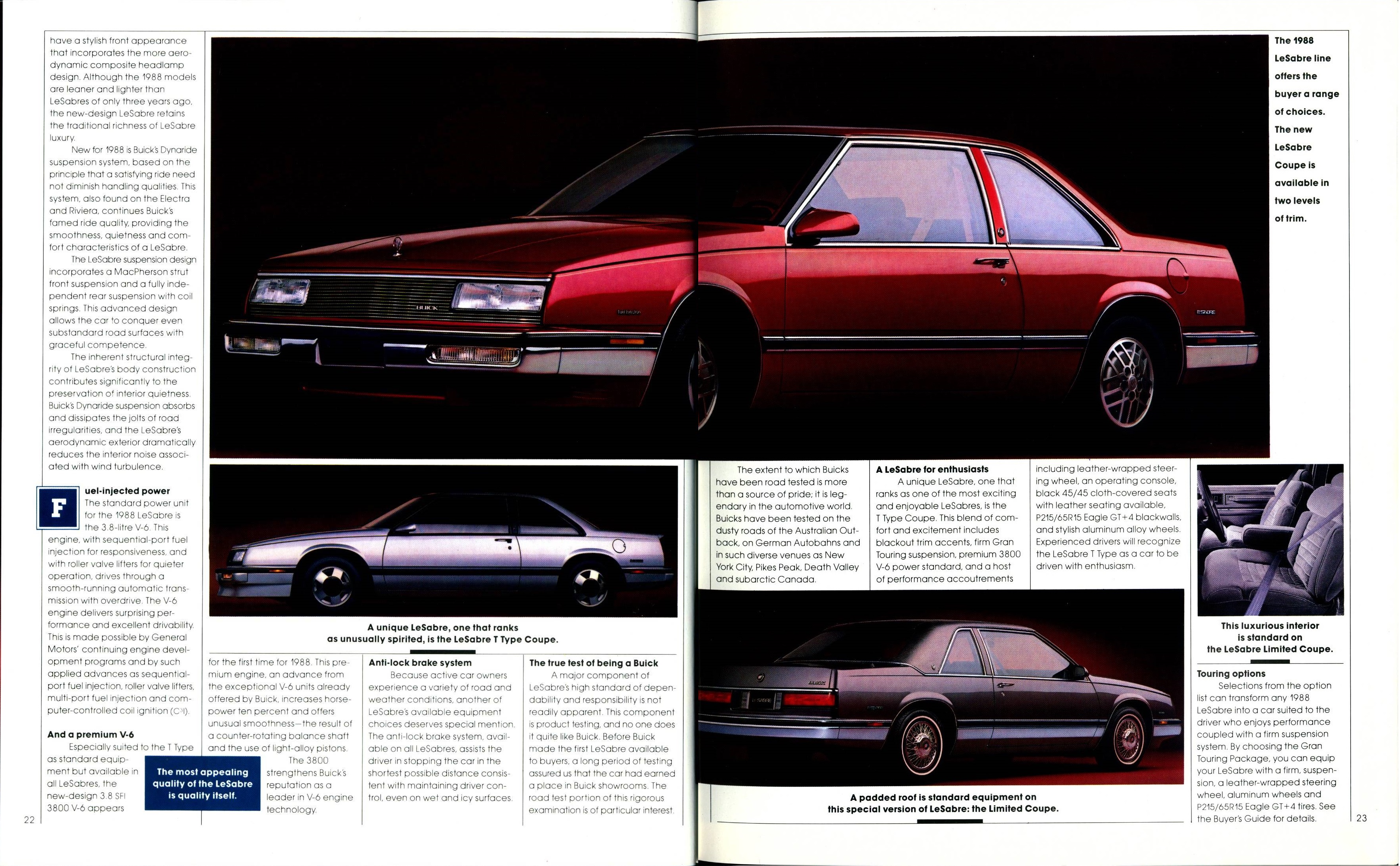 1988 Buick Full Line Prestige  Brochure-22-23