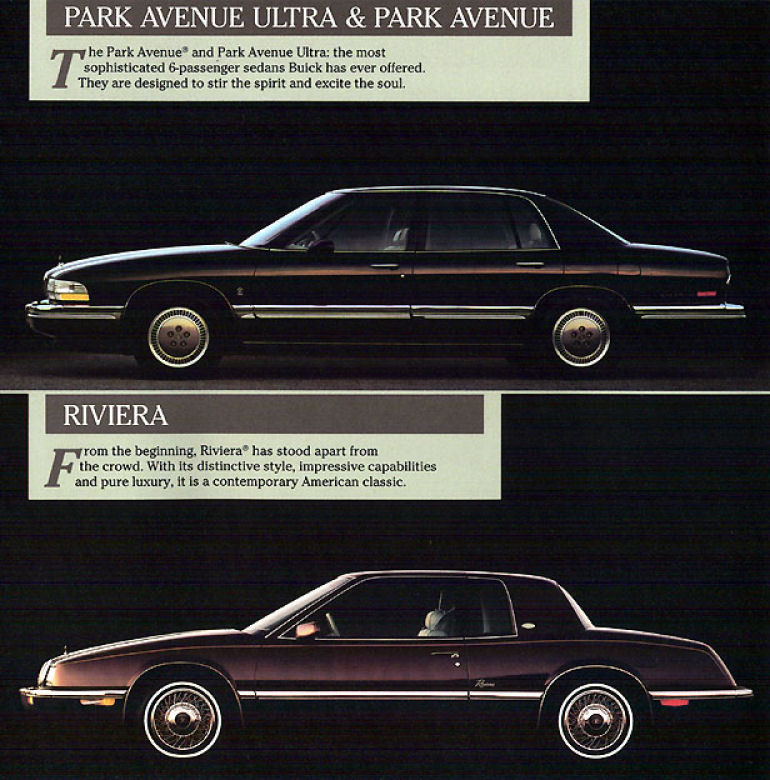 1991 Buick Dimensions Mailer with Disk-06