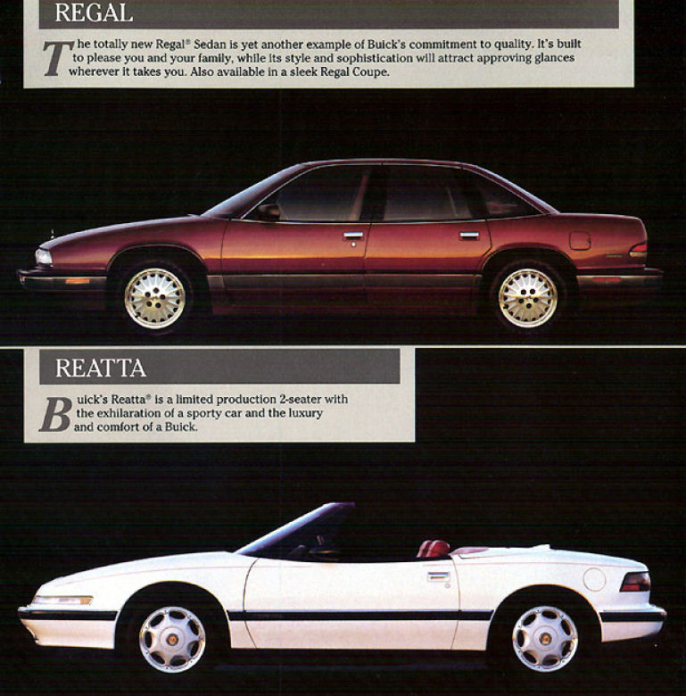 1991 Buick Dimensions Mailer with Disk-07