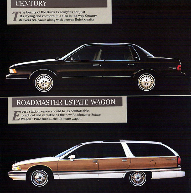 1991 Buick Dimensions Mailer with Disk-09