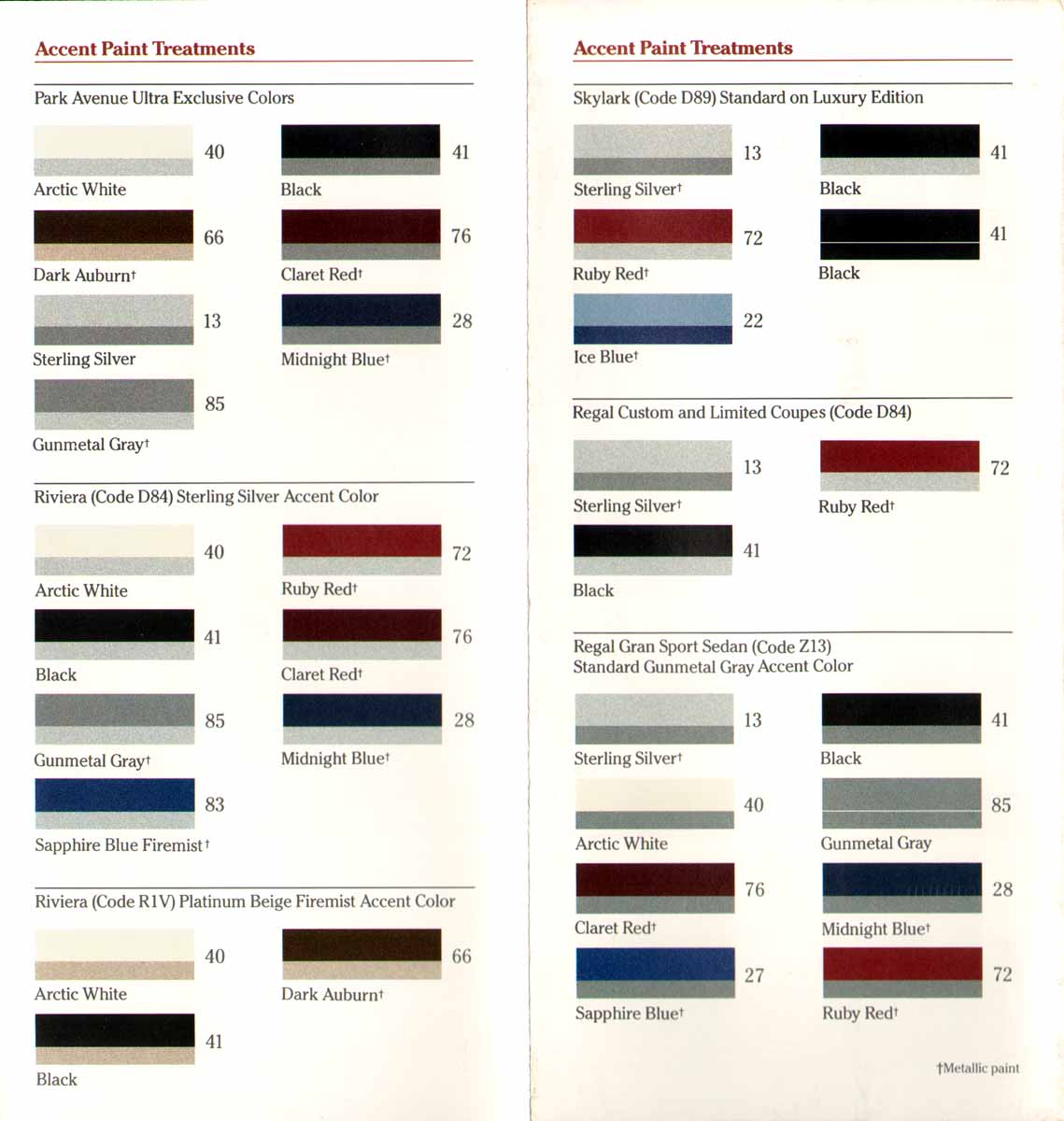 1991 Buick Exterior Colors-05-06