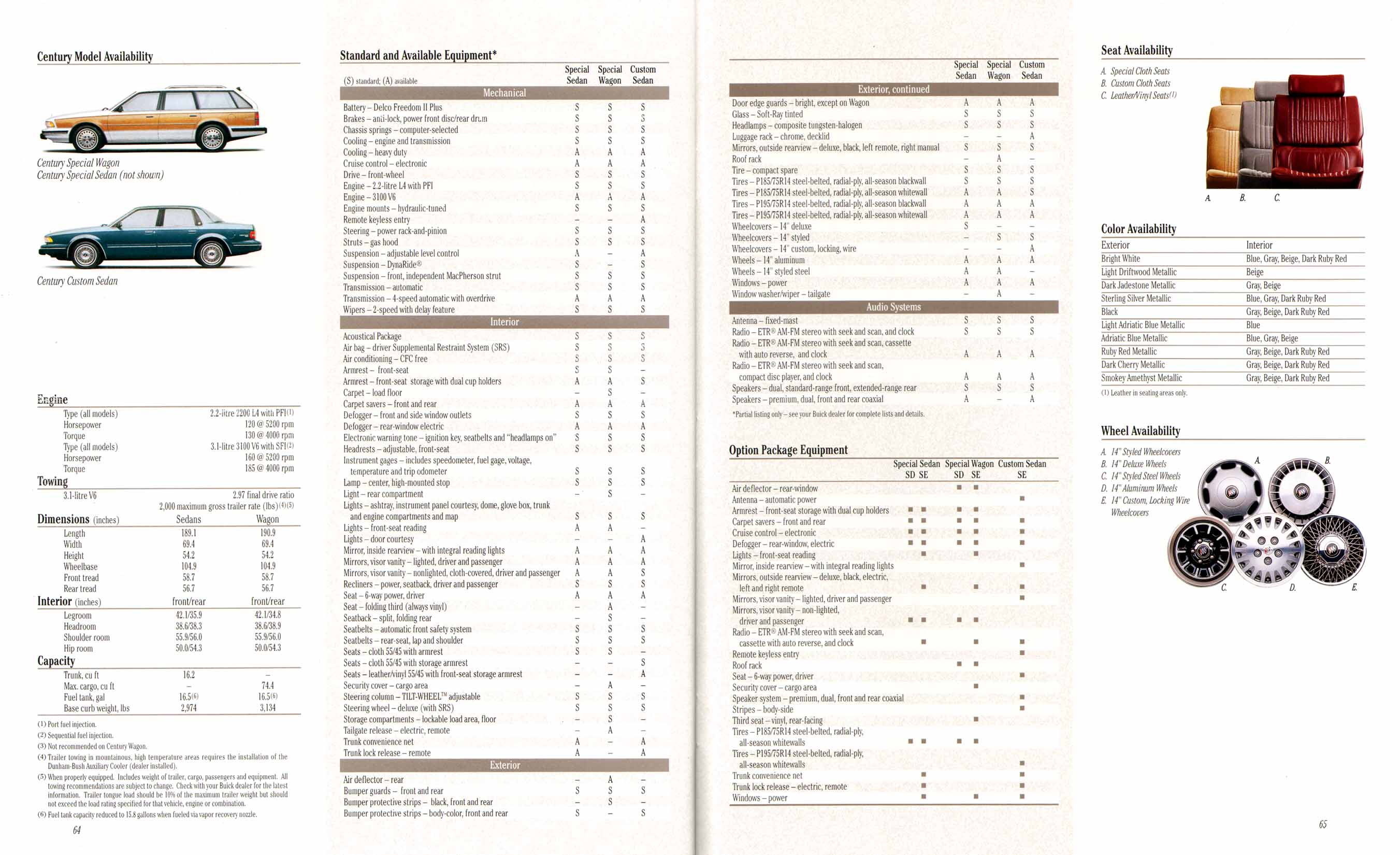 1994 Buick Full Line Prestige-66-67