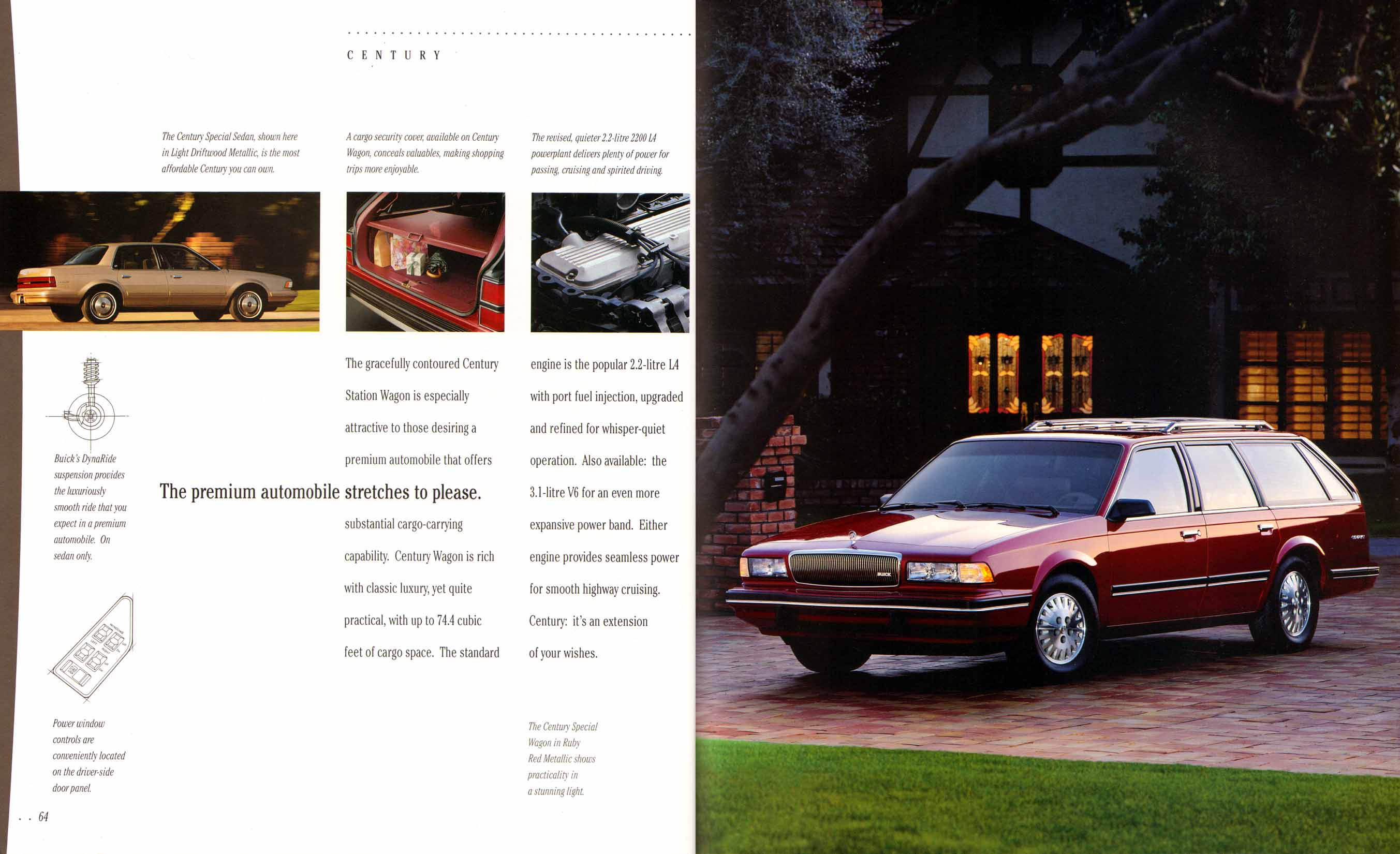 1995 Buick Full Line Prestige-64-65