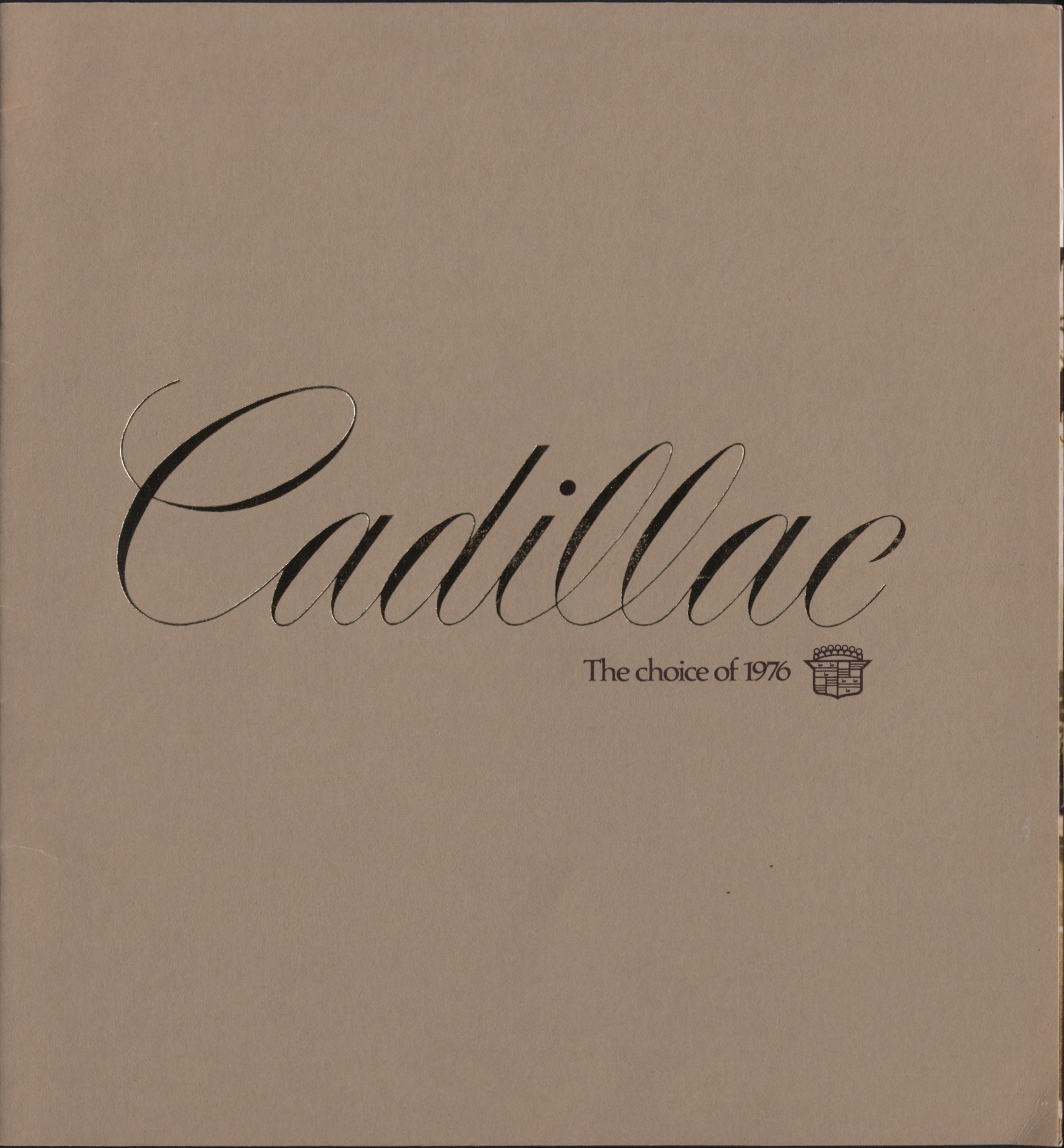 1976 Cadillac Full Line Brochure 01