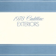 1978 Cadillac Exterior Colors