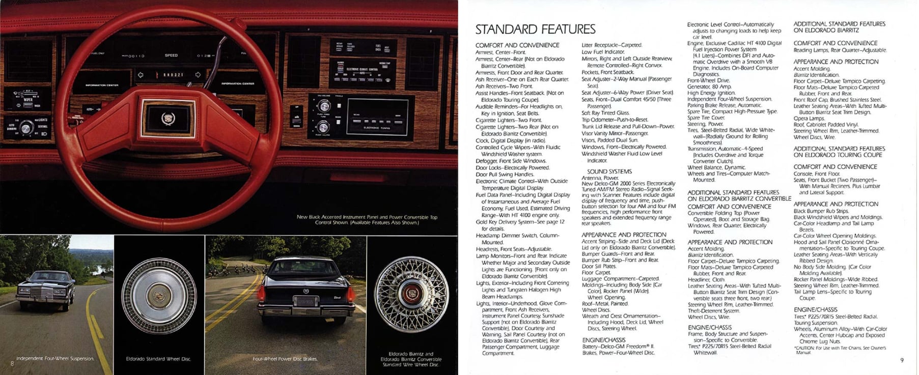 1984 Cadillac Eldorado Brochure 08-09