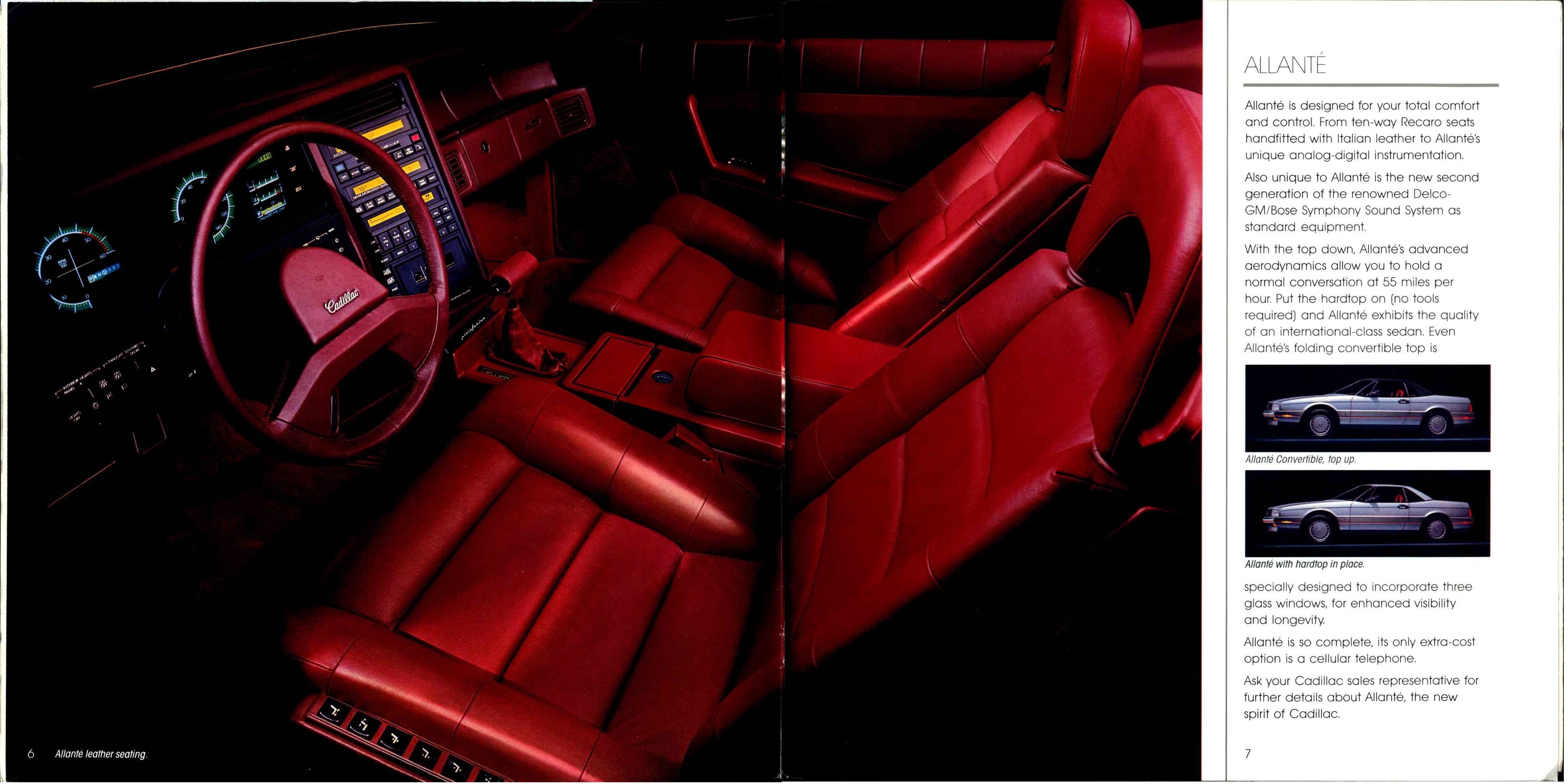 1987 Cadillac Full Line Prestige Brochure 06-07