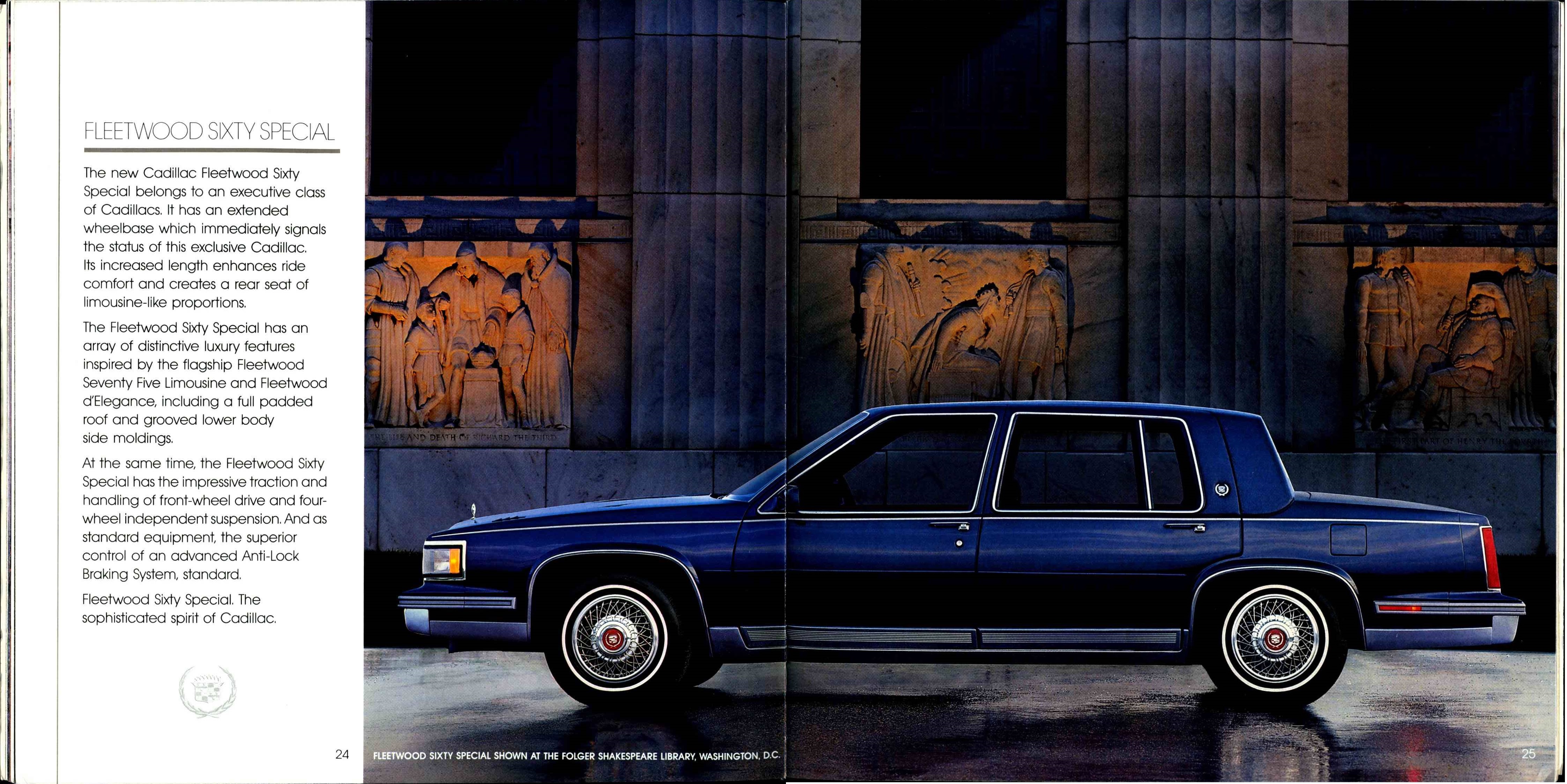 1987 Cadillac Full Line Prestige Brochure 24-25