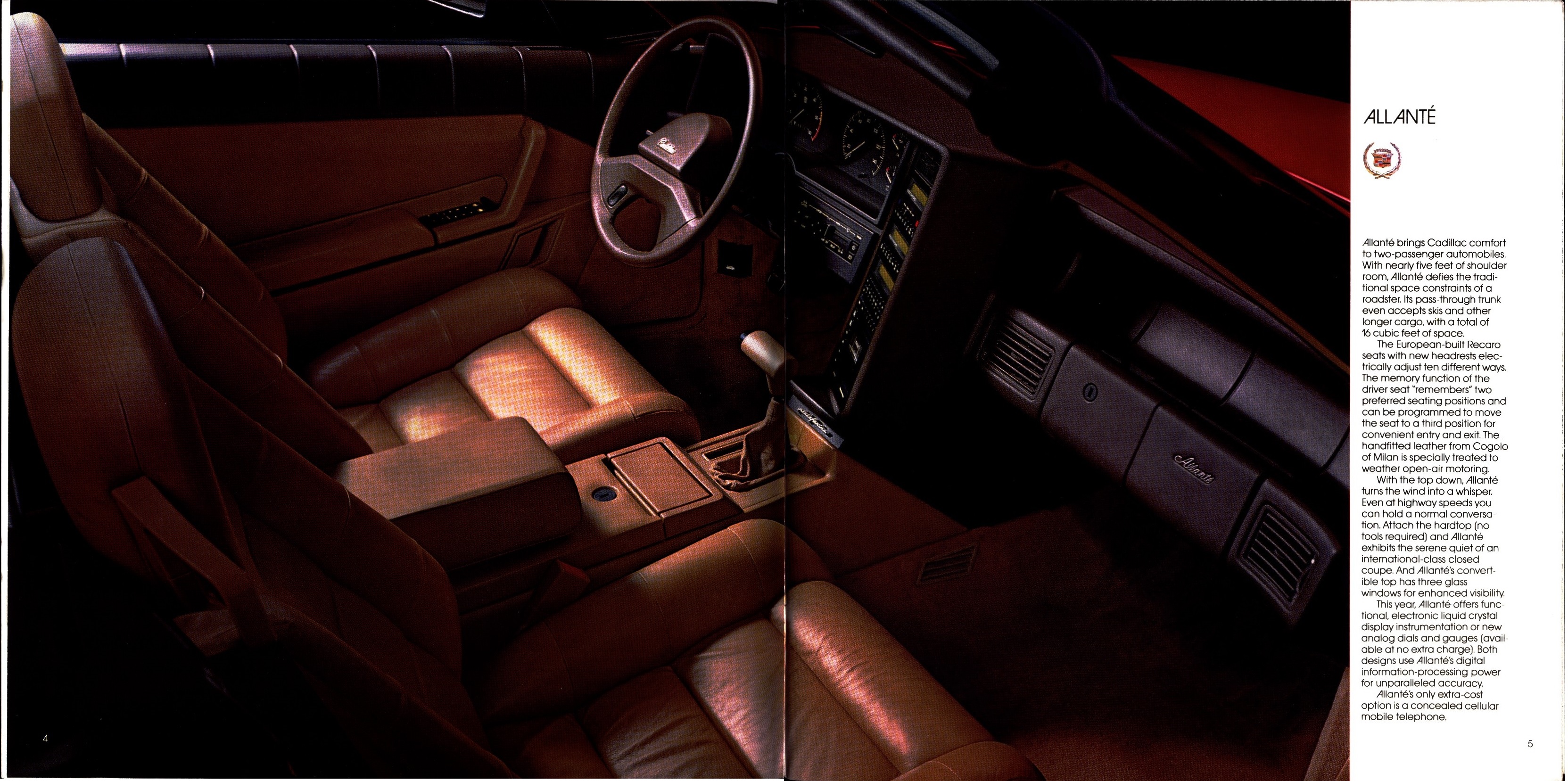 1988 Cadillac Full Line Prestige Brochure 04-05