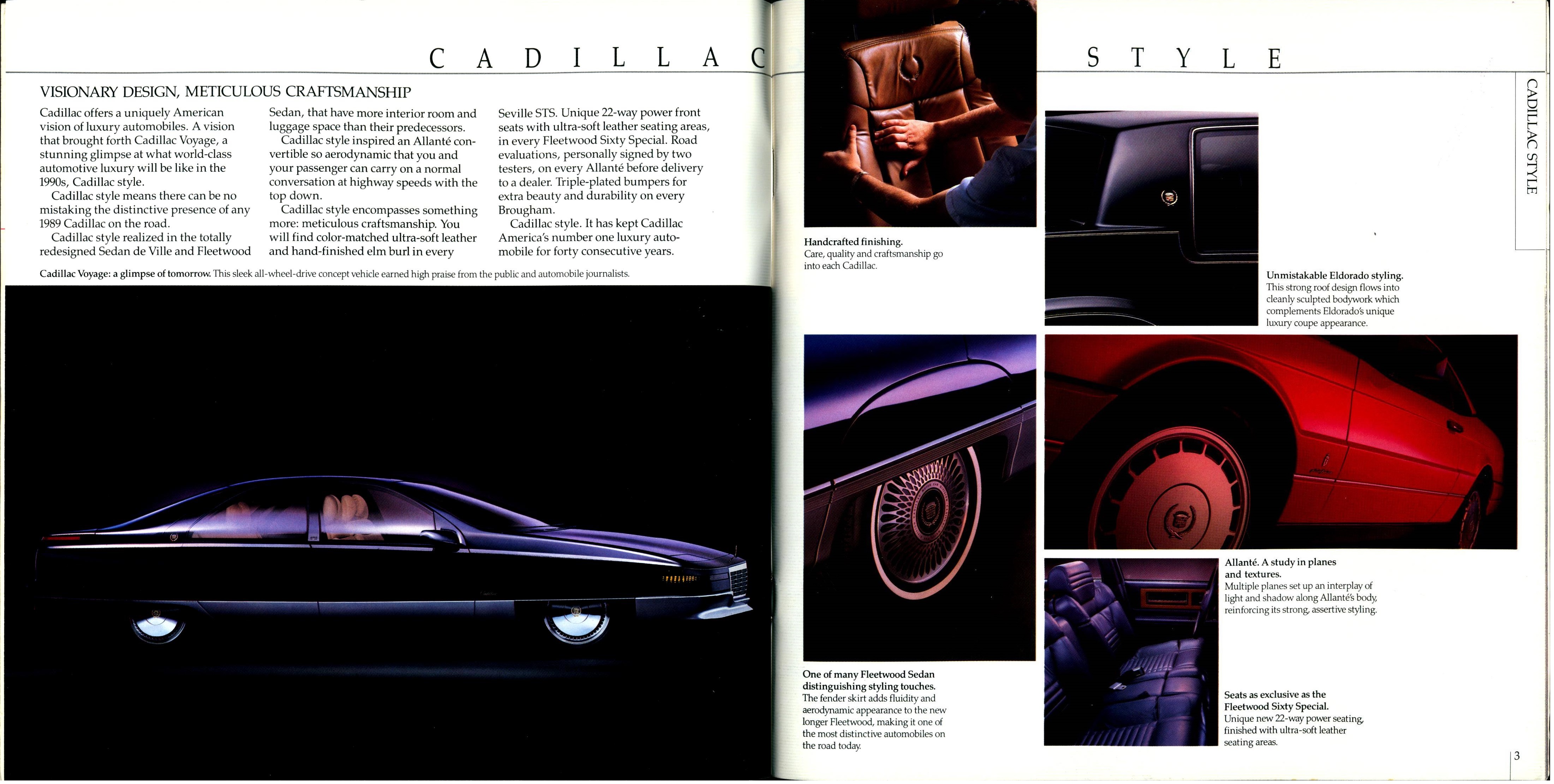 1989 Cadillac Full Line Prestige Brochure 02-03