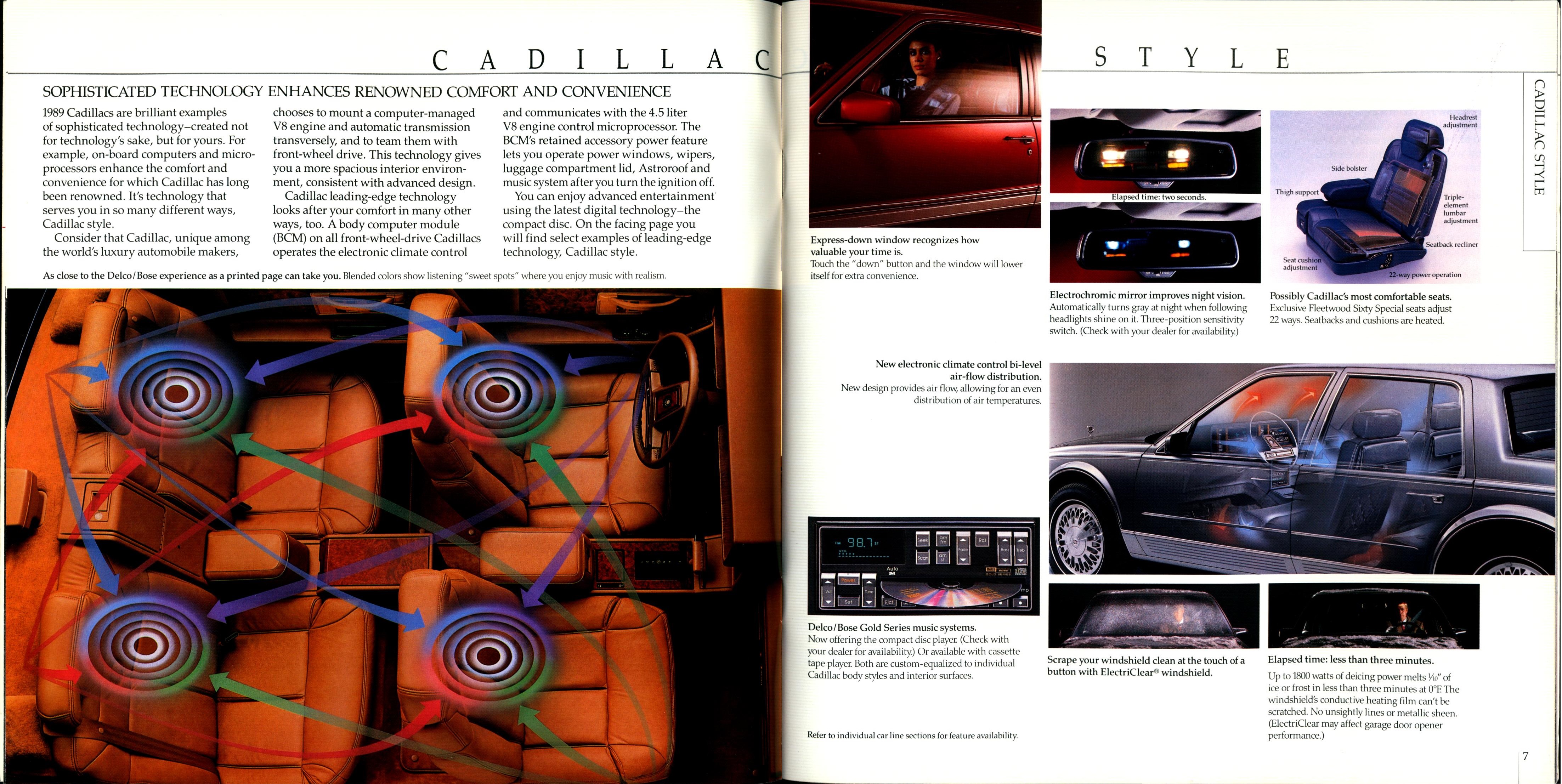 1989 Cadillac Full Line Prestige Brochure 06-07