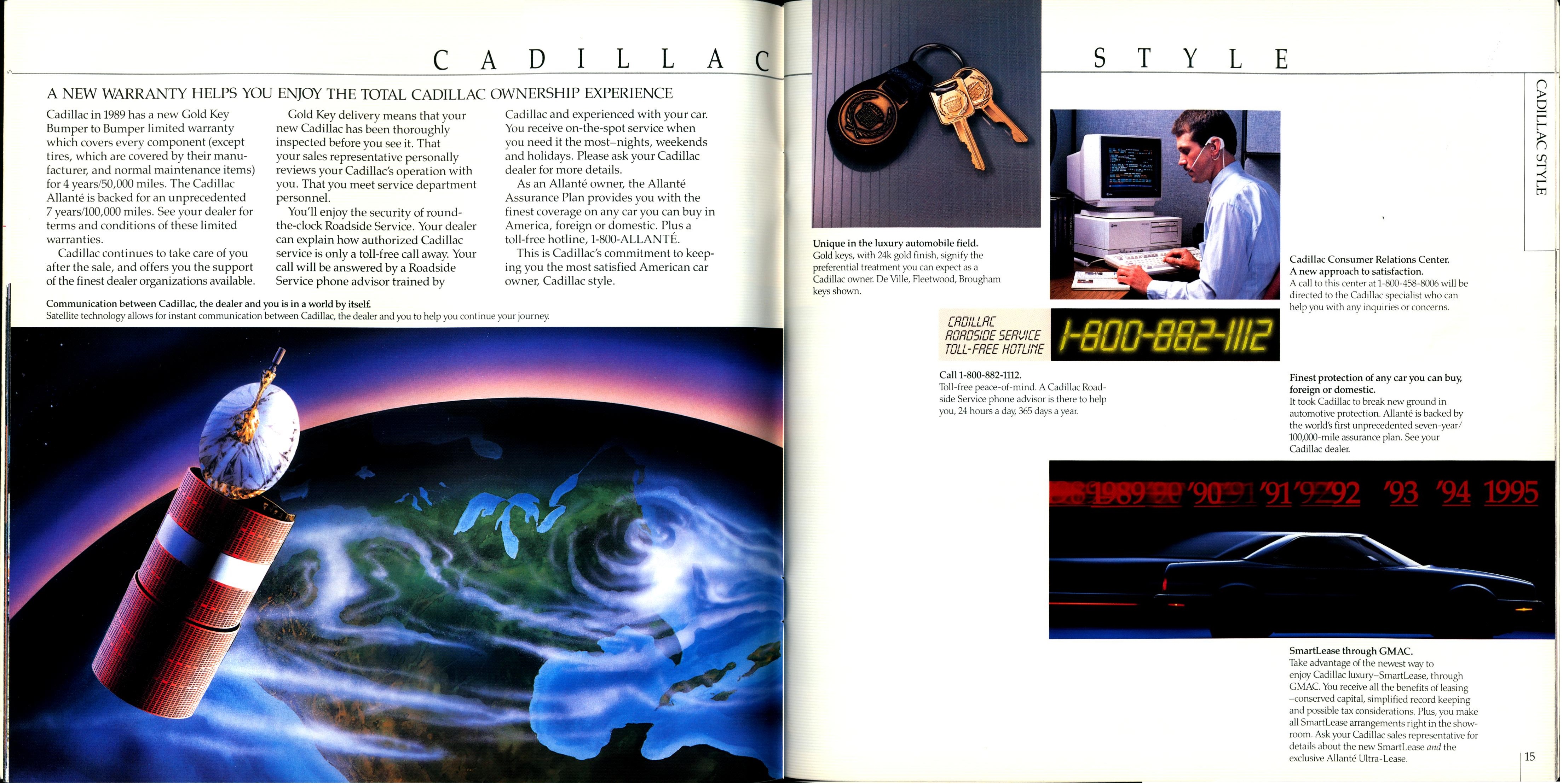 1989 Cadillac Full Line Prestige Brochure 14-15
