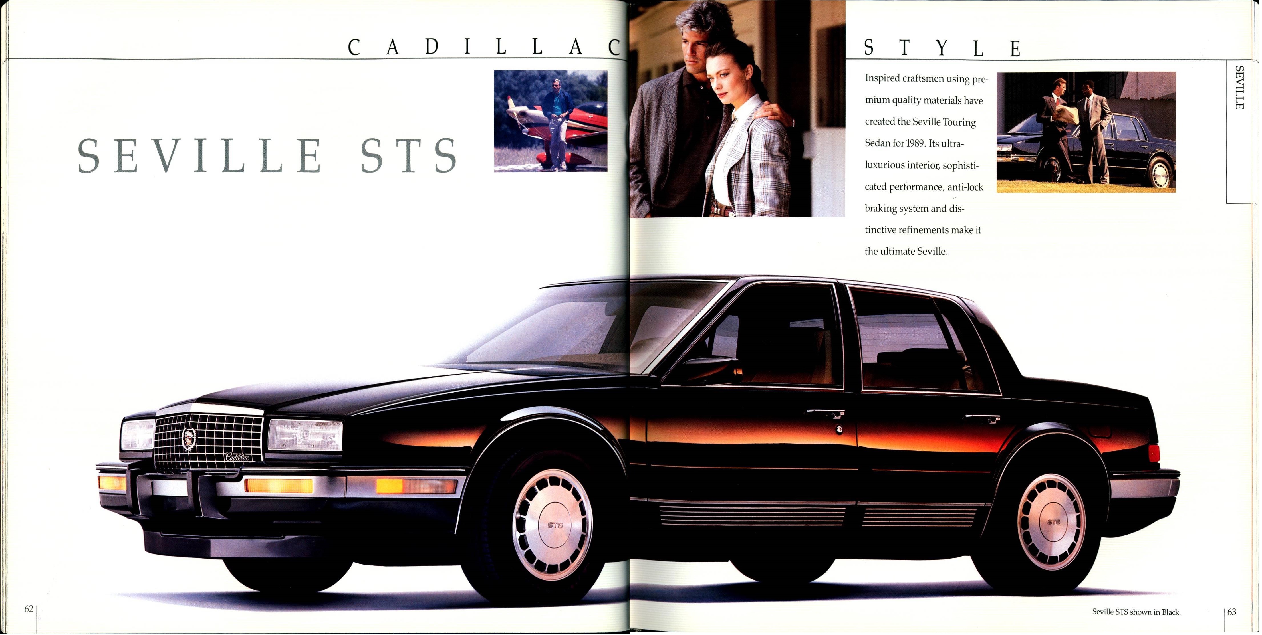 1989 Cadillac Full Line Prestige Brochure 62-63