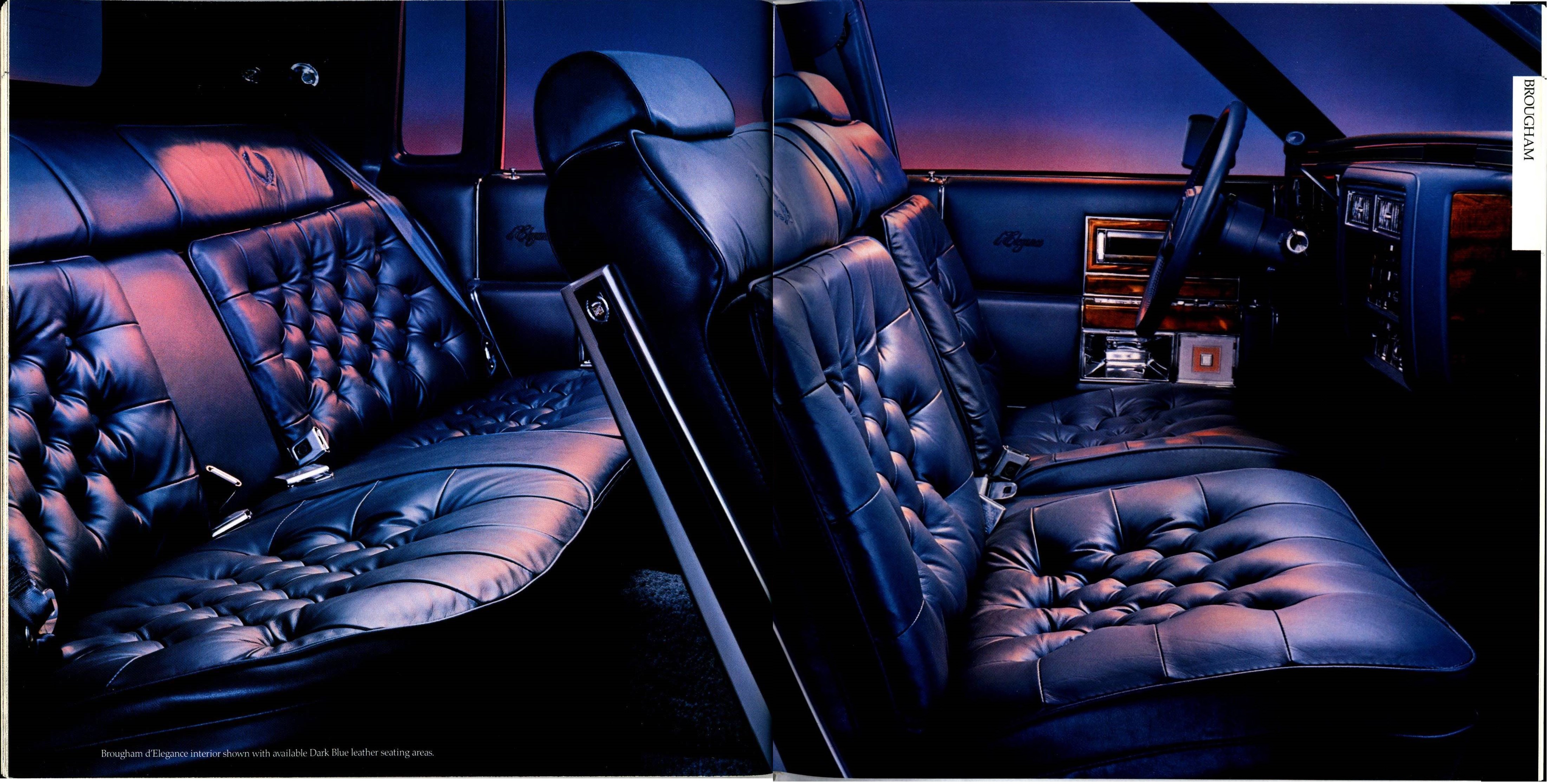 1989 Cadillac Full Line Prestige Brochure 72-73