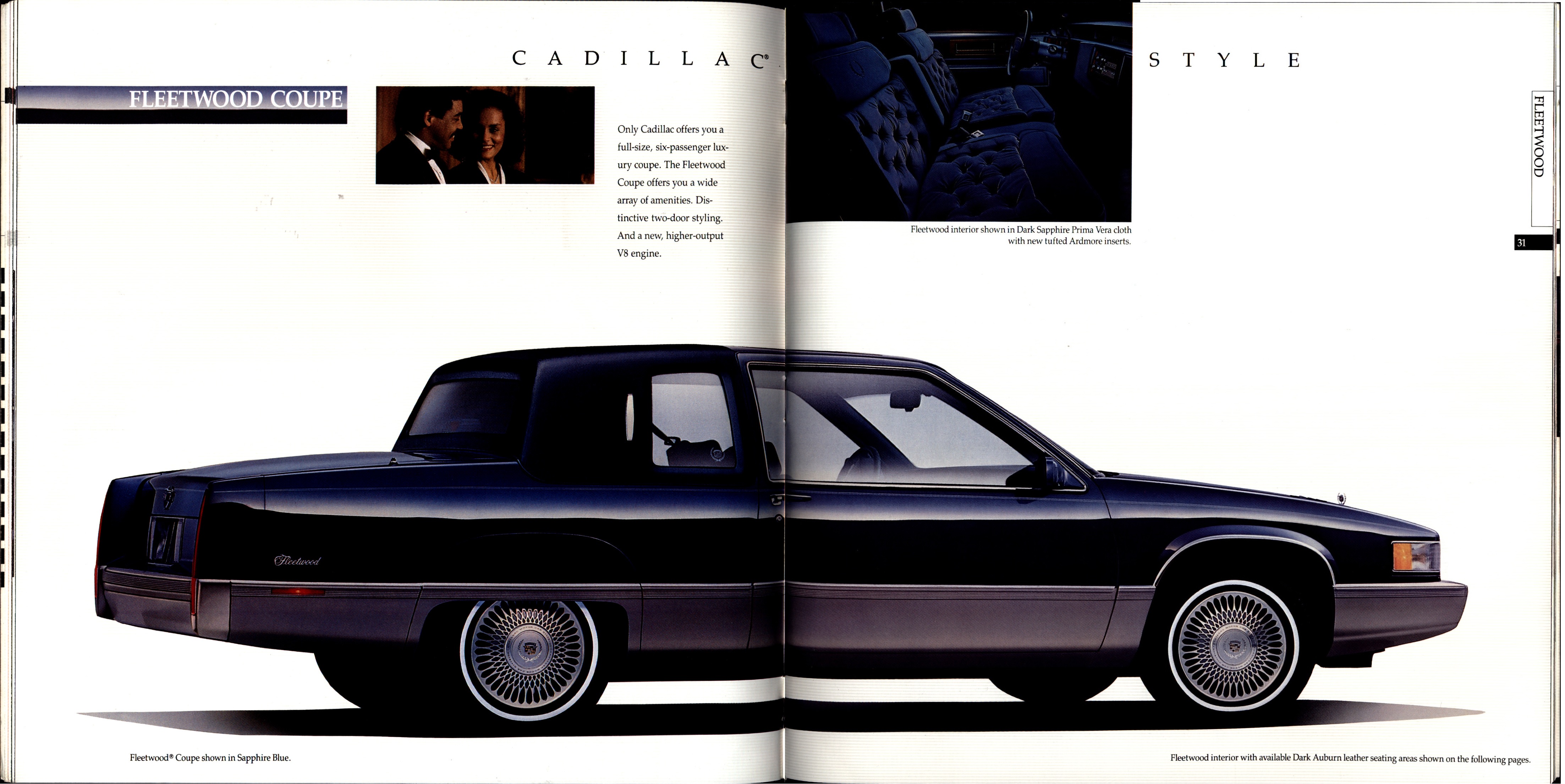 1990 Cadillac Full Line Prestige Brochure 30-31