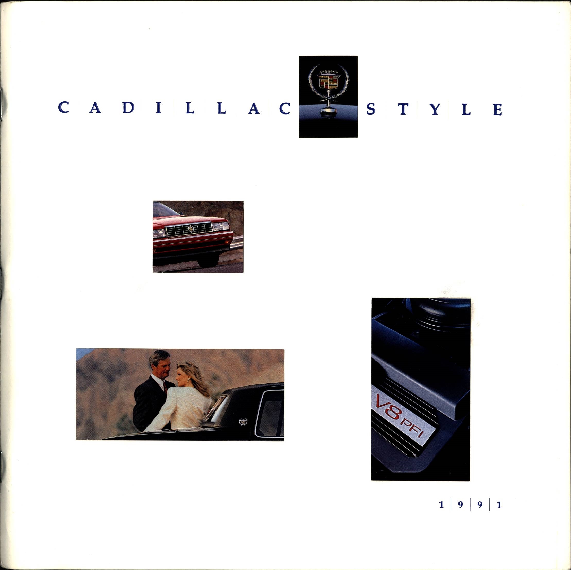 1991 Cadillac Full Line Prestige Brochure 00