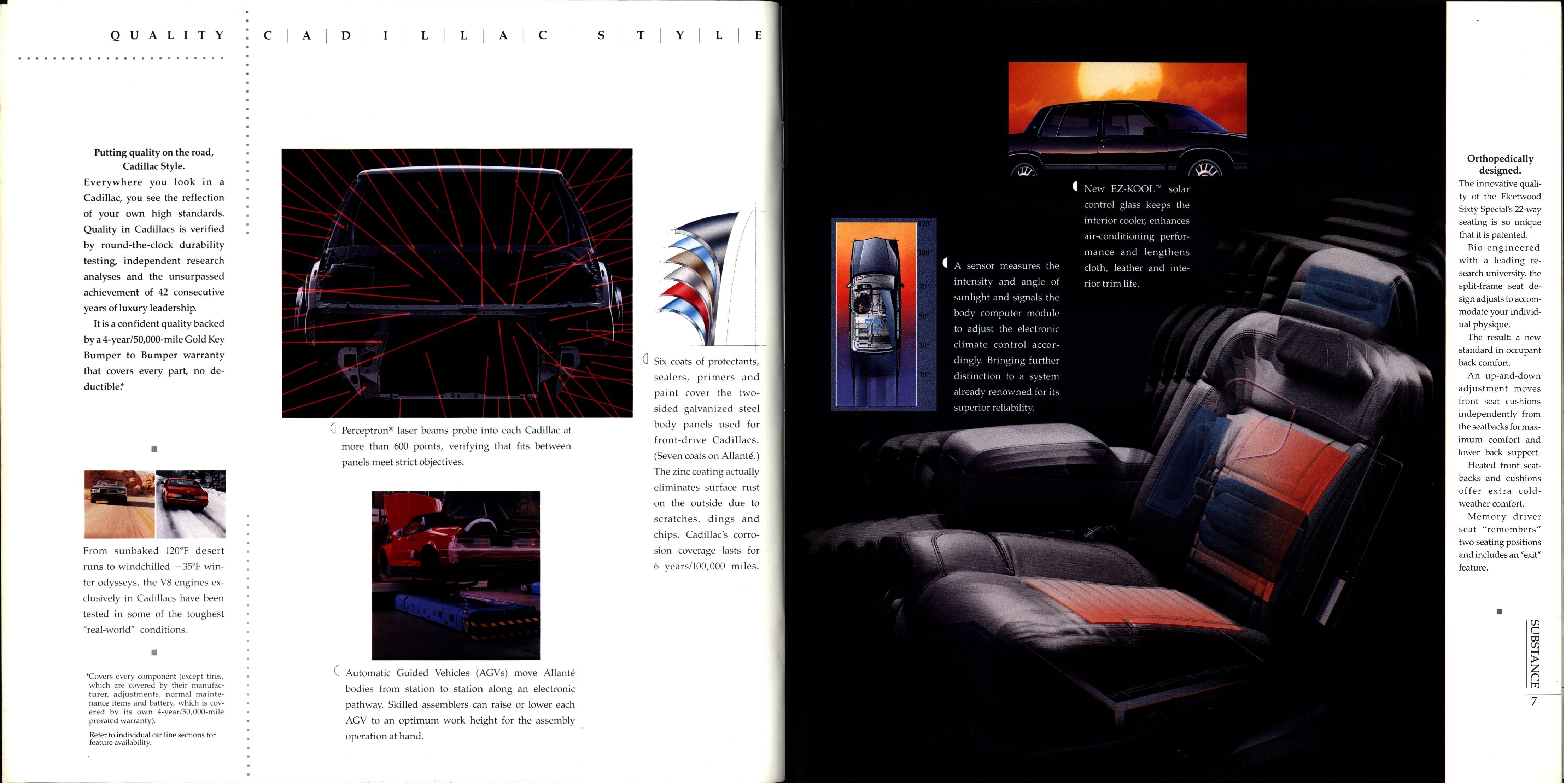 1991 Cadillac Full Line Prestige Brochure 06-07