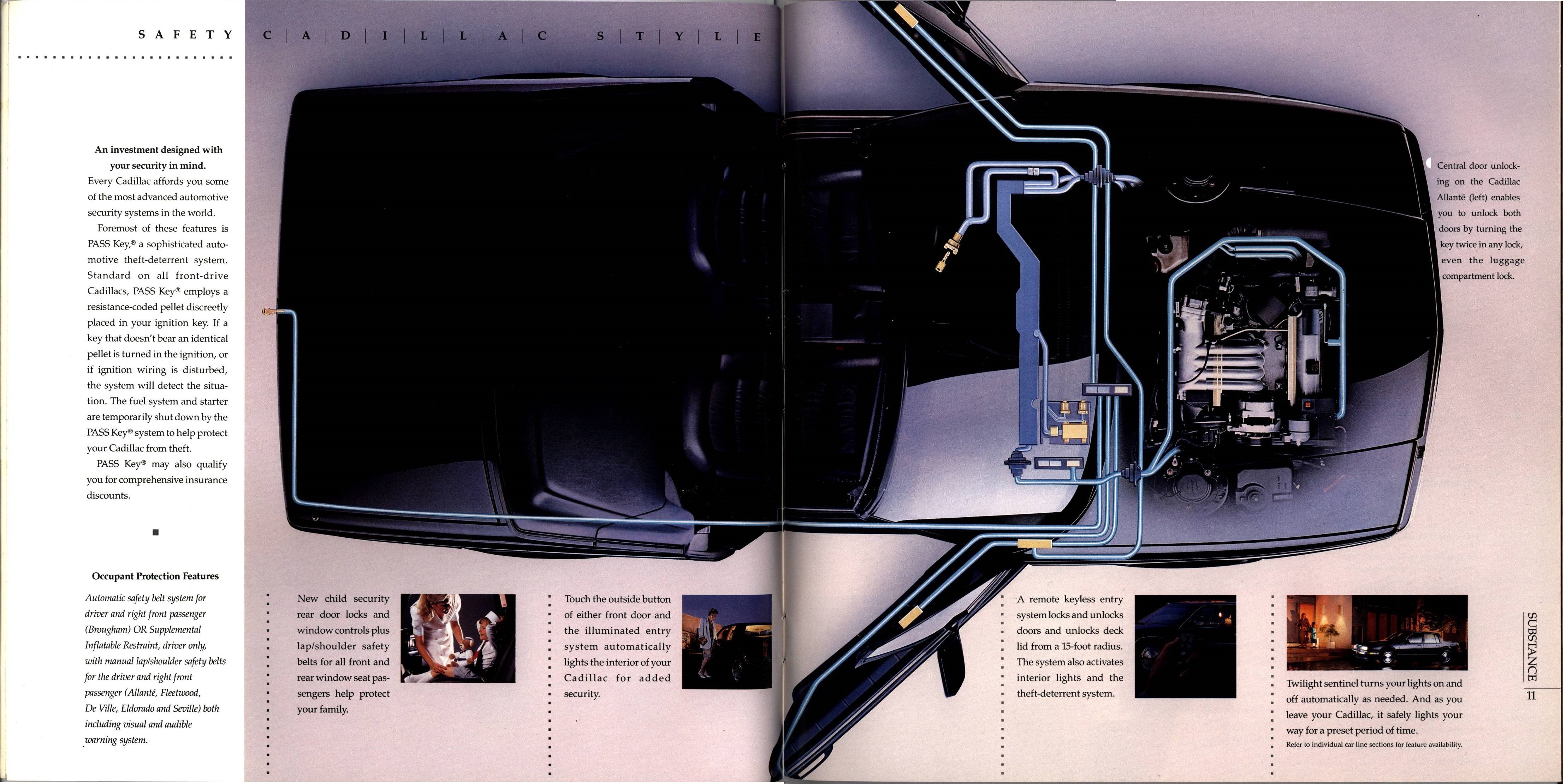 1991 Cadillac Full Line Prestige Brochure 10-11