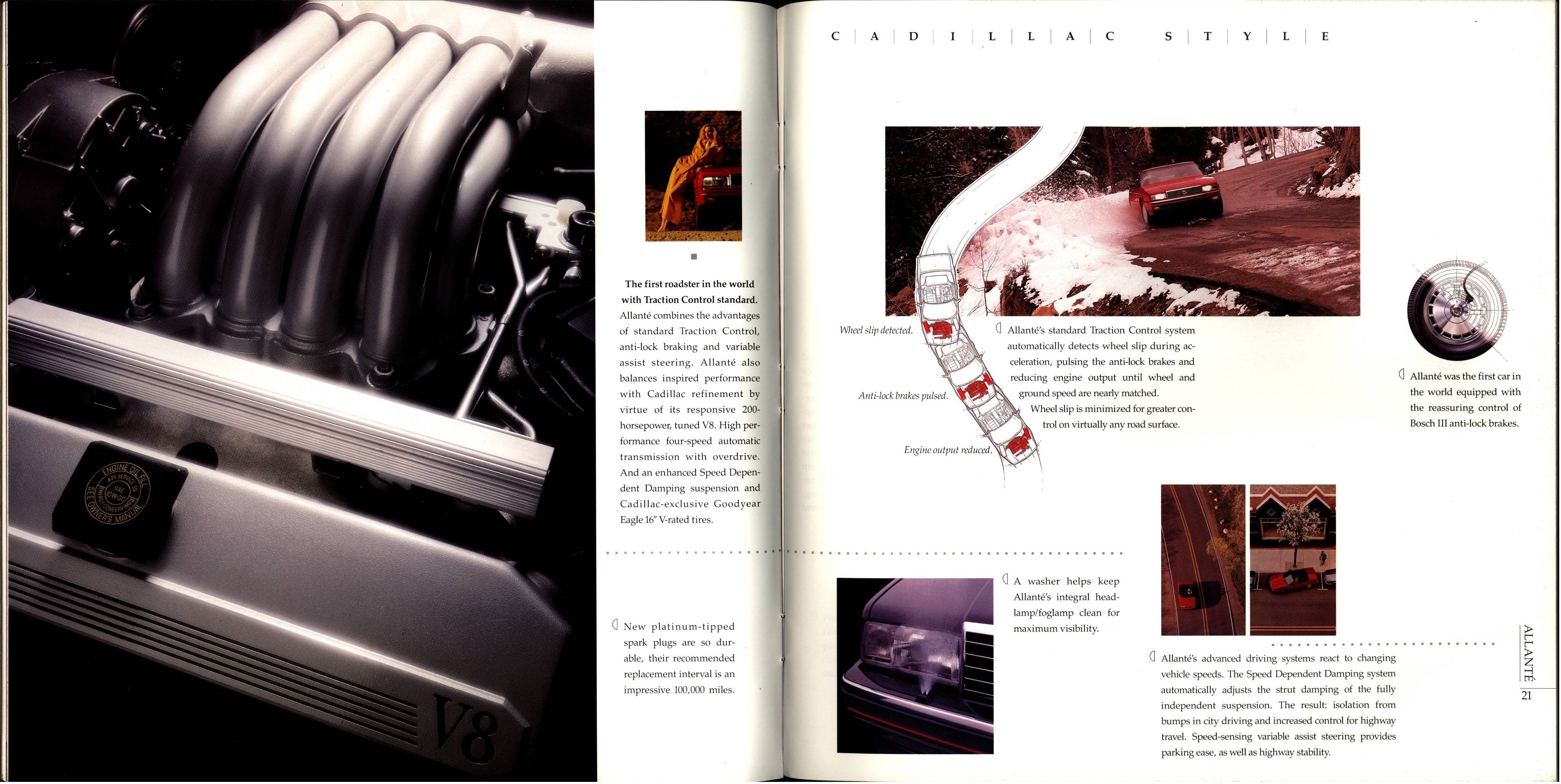 1991 Cadillac Full Line Prestige Brochure 20-21