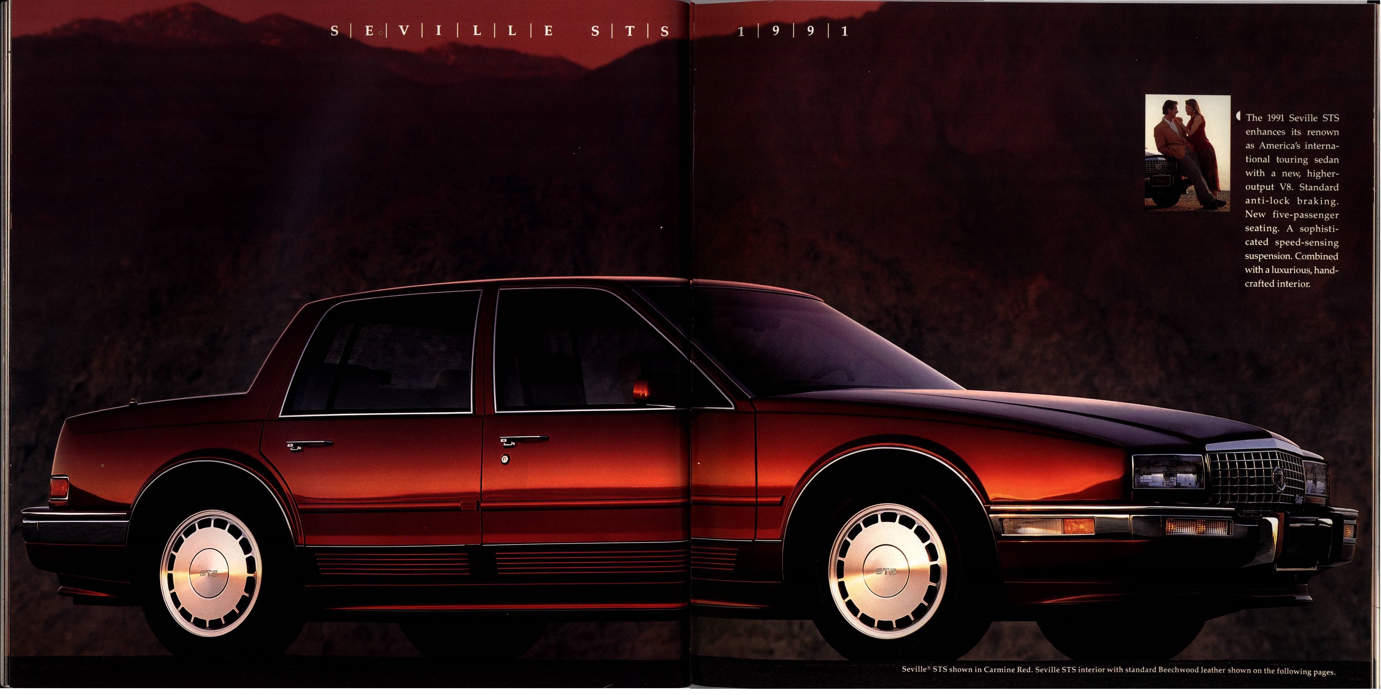 1991 Cadillac Full Line Prestige Brochure 54-55