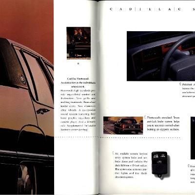 1991 Cadillac Full Line Prestige Brochure 32-33