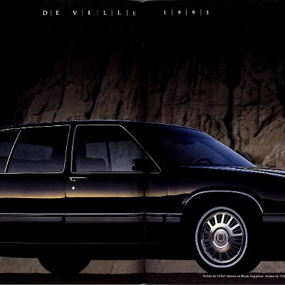 1991 Cadillac Full Line Prestige Brochure 34-35