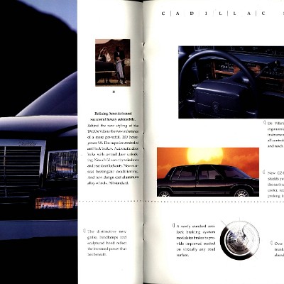 1991 Cadillac Full Line Prestige Brochure 40-41