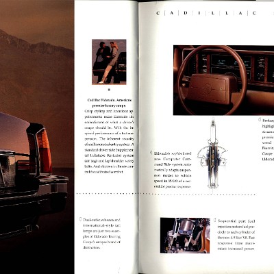 1991 Cadillac Full Line Prestige Brochure 52-53