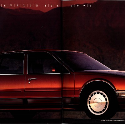 1991 Cadillac Full Line Prestige Brochure 54-55